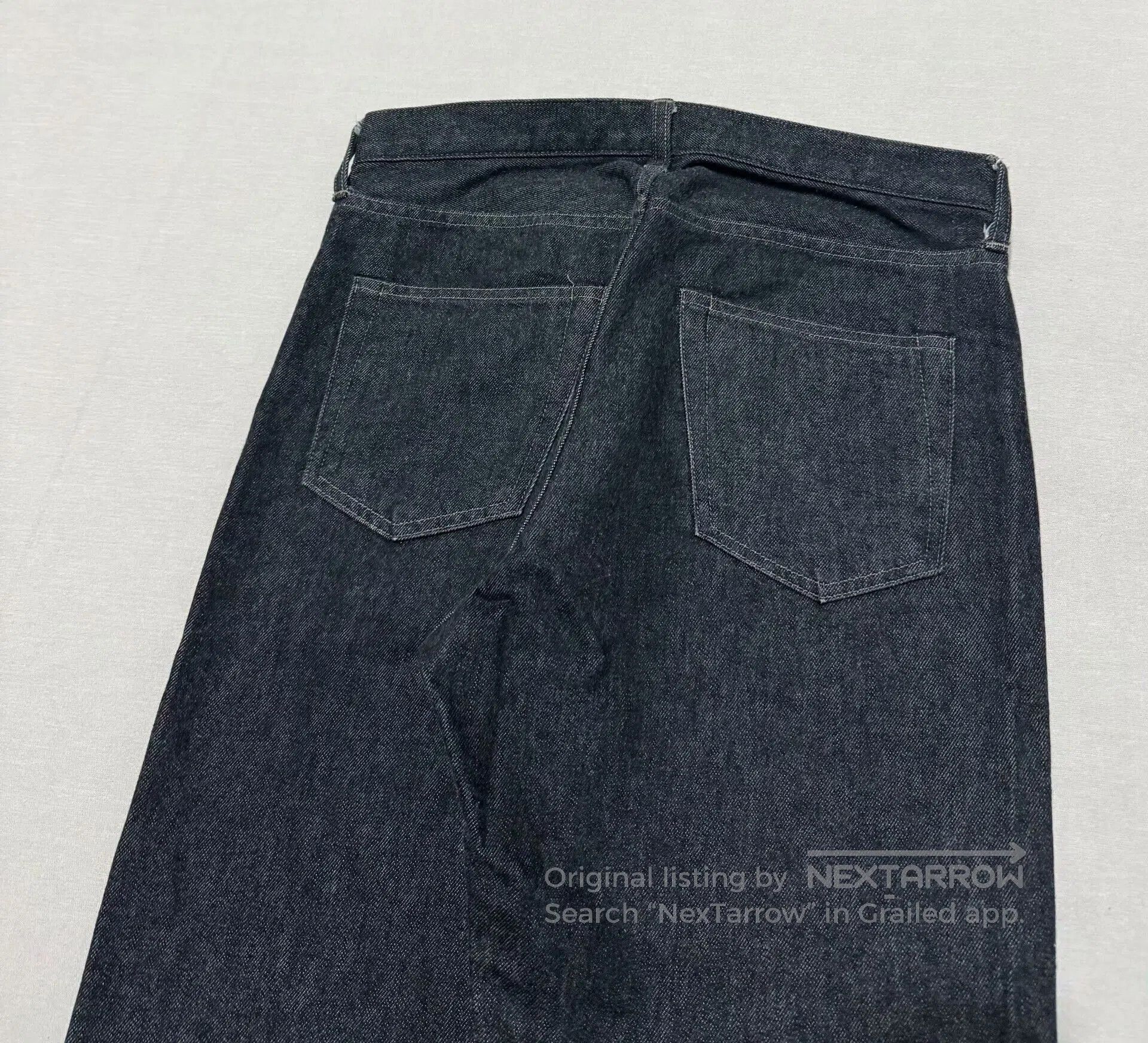 A.PRESSE black washed denim pants by A.PRESSE. Size US 30 / EU 46 - 3 Thumbnail