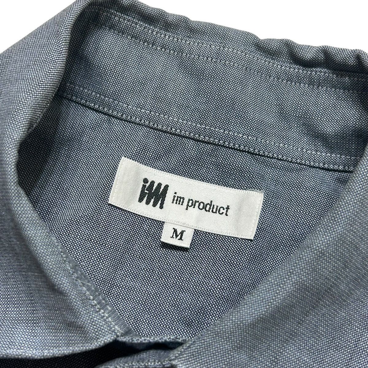 Issey Miyake 431 00s ISSEY MIYAKE IM PRODUCT shirt long sleeve blue M Size US M / EU 48-50 / 2 - 6 Thumbnail