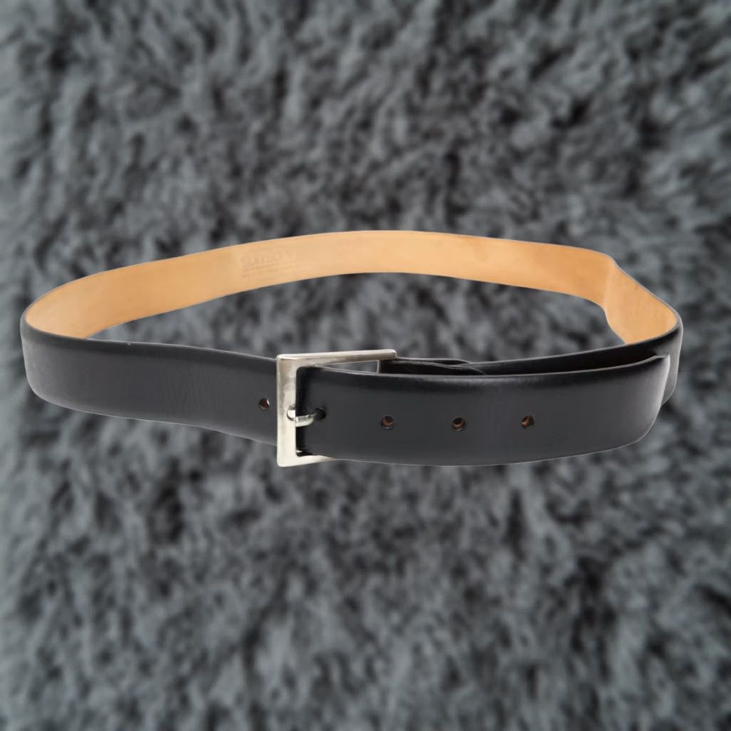 Suitsupply Suitsupply Belt Men's 105/42 Black Genuine Leather Buckle Adjustable Belt 105/42 Buckle Leather Men Adjustable Black Suitsupply Belt Mens Size ONE SIZE - 1 Thumbnail