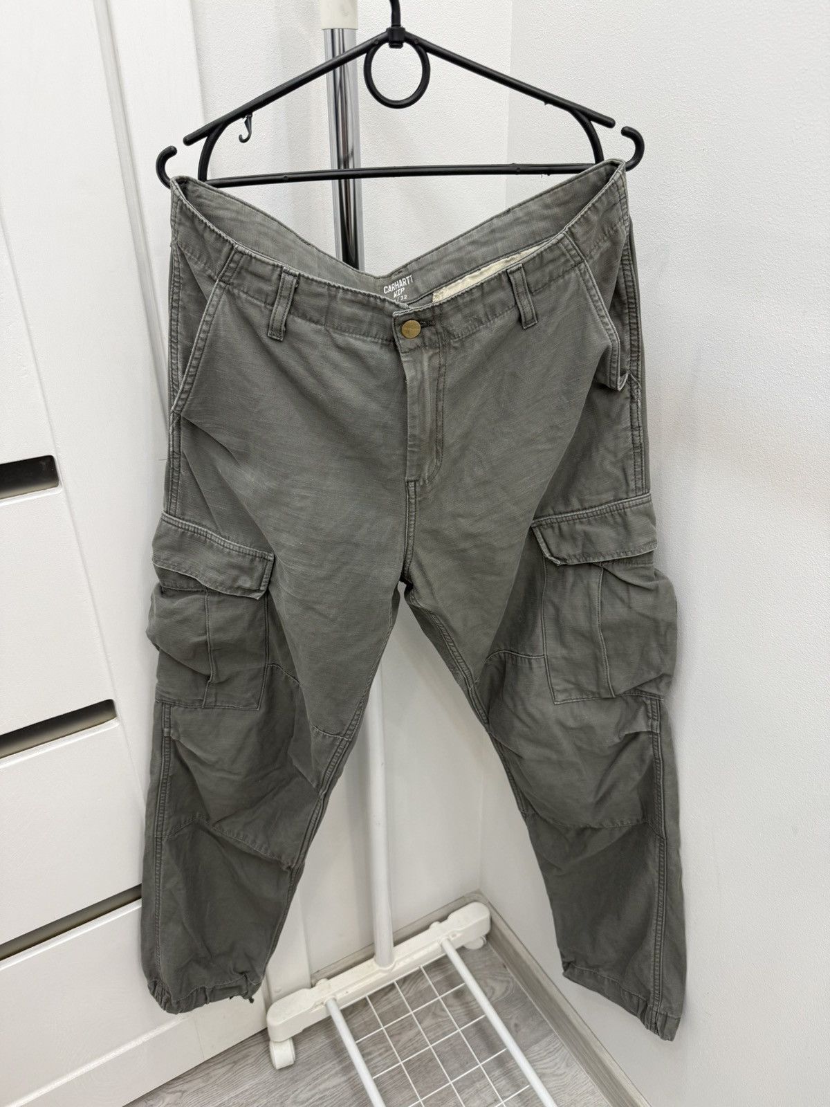 Carhartt Carhartt Cargo Khaki Multipocket Pants Size US 32 / EU 48 - 1 Thumbnail
