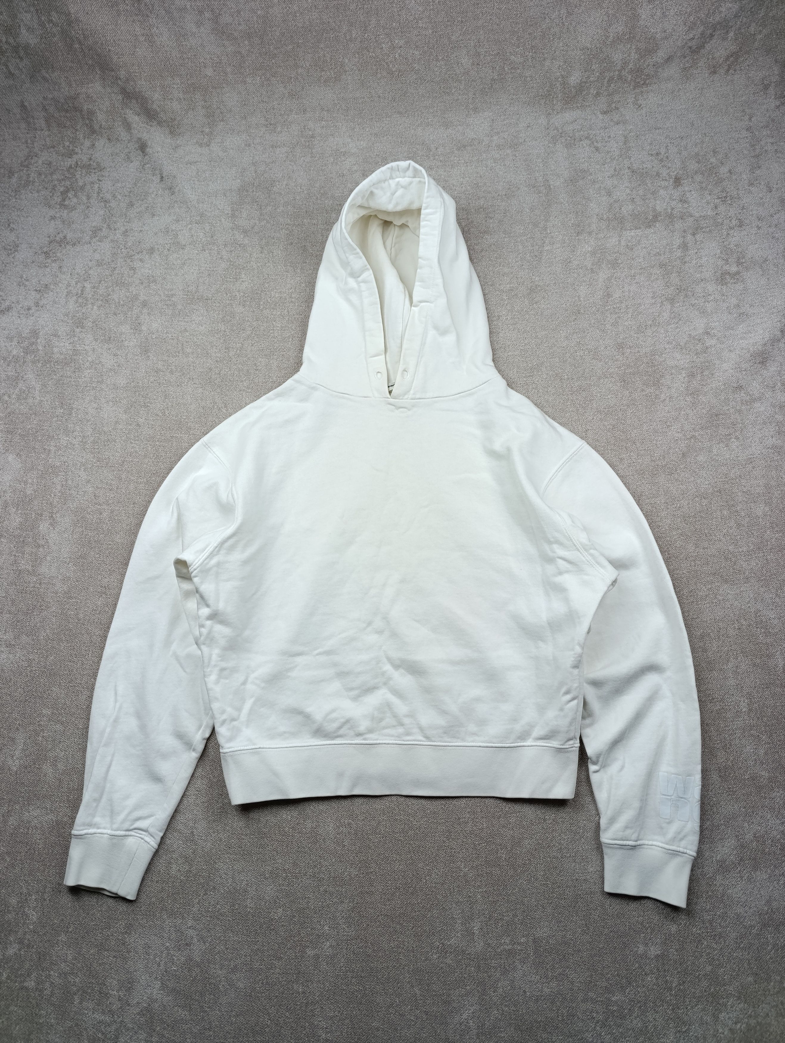 Alexander Wang Alexander Wang Womens Cropped Hoodie Size XS / US 0-2 / IT 36-38 - 1 Thumbnail