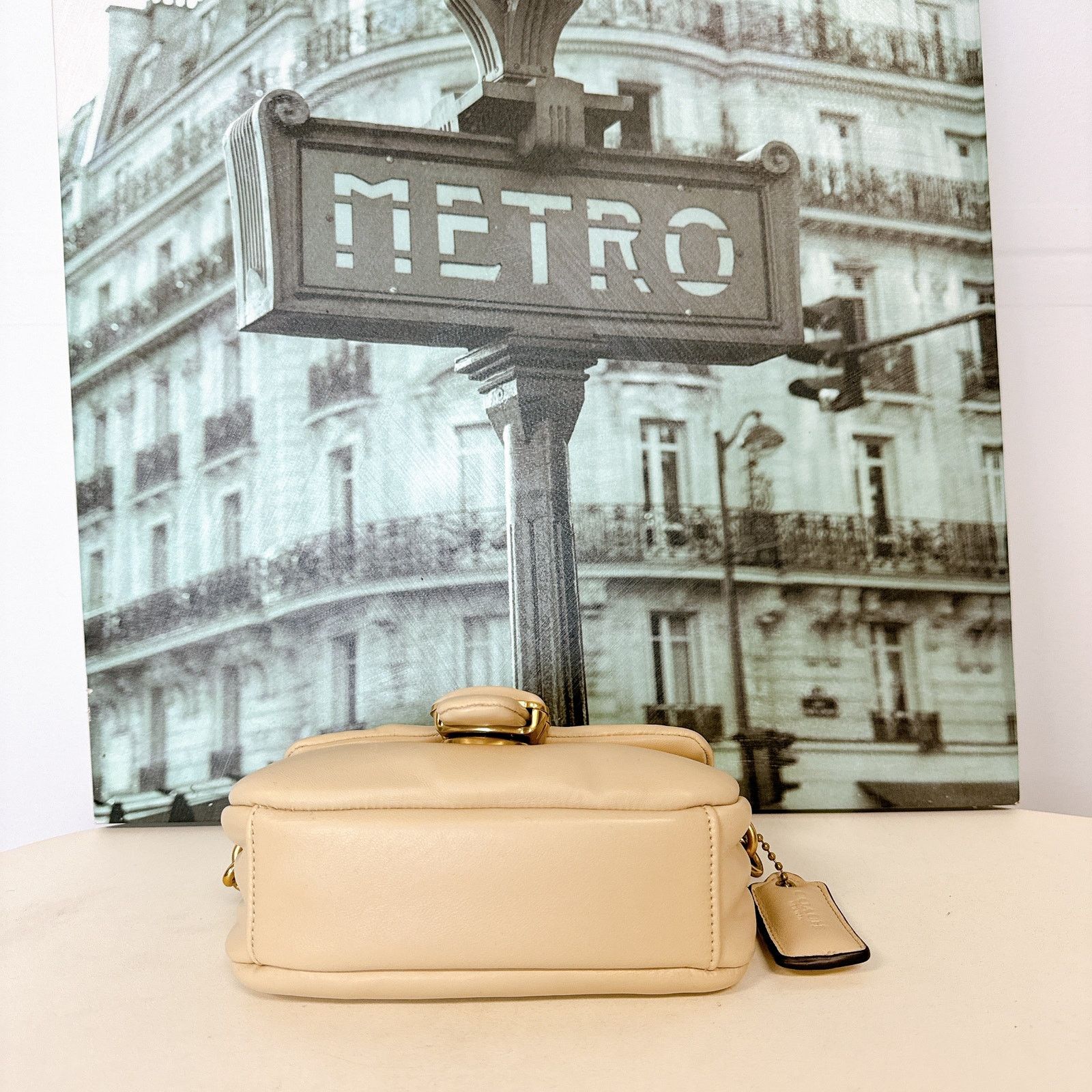 Coach Coach C3880 Pillow Tabby Shoulder Bag 18 IN IVORY Size ONE SIZE - 5 Thumbnail