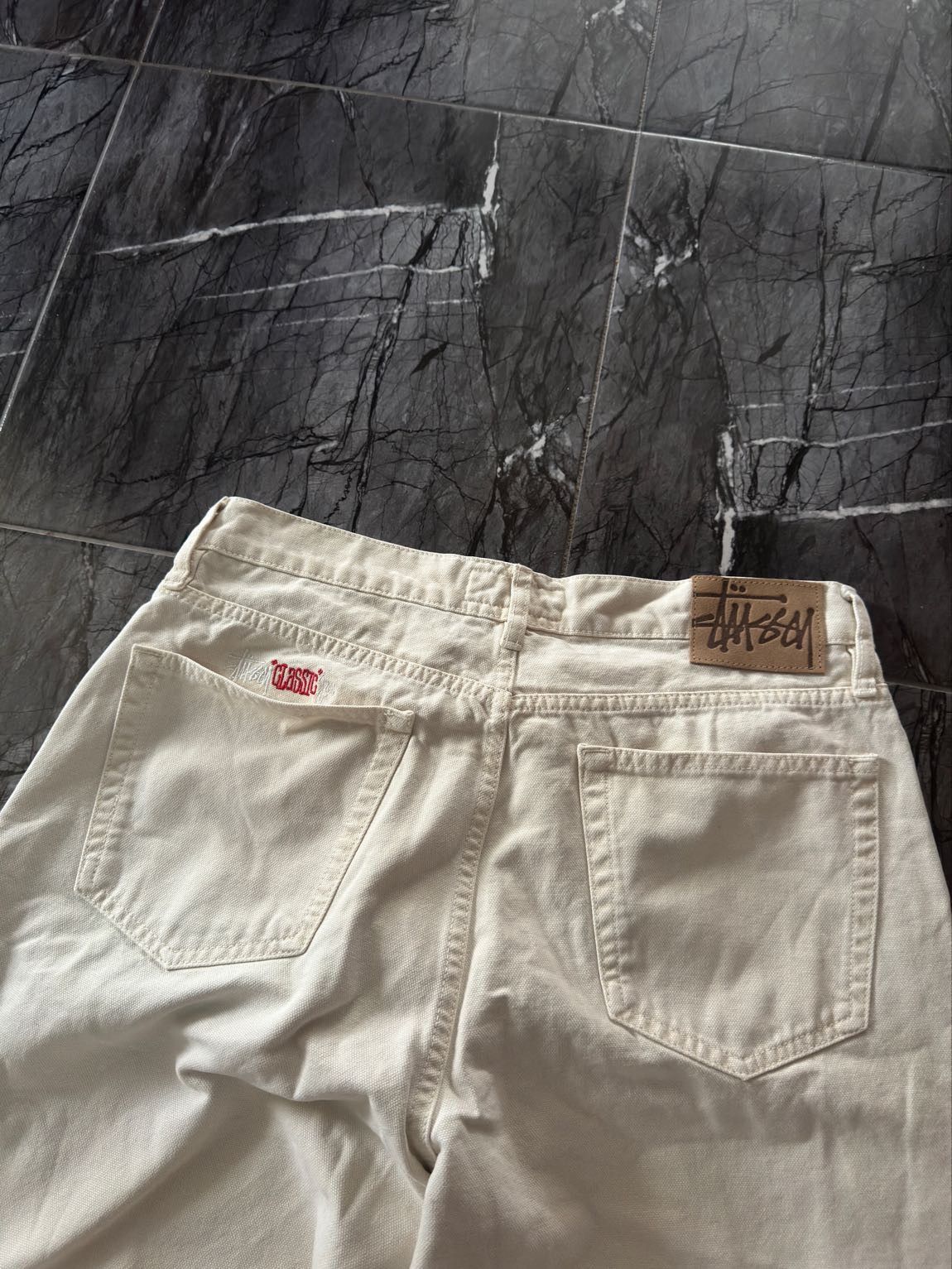 Other Stussy Classic Canvas Jeans Size US L / EU 52-54 / 3 - 3 Thumbnail