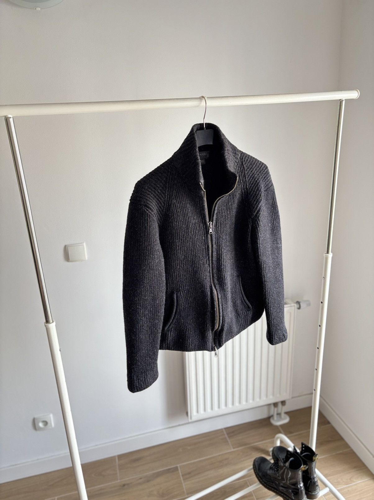 Transit Uomo Transit Uomo Full Zip Lana Wool Sweater Size US S / EU 44-46 / 1 - 5 Thumbnail