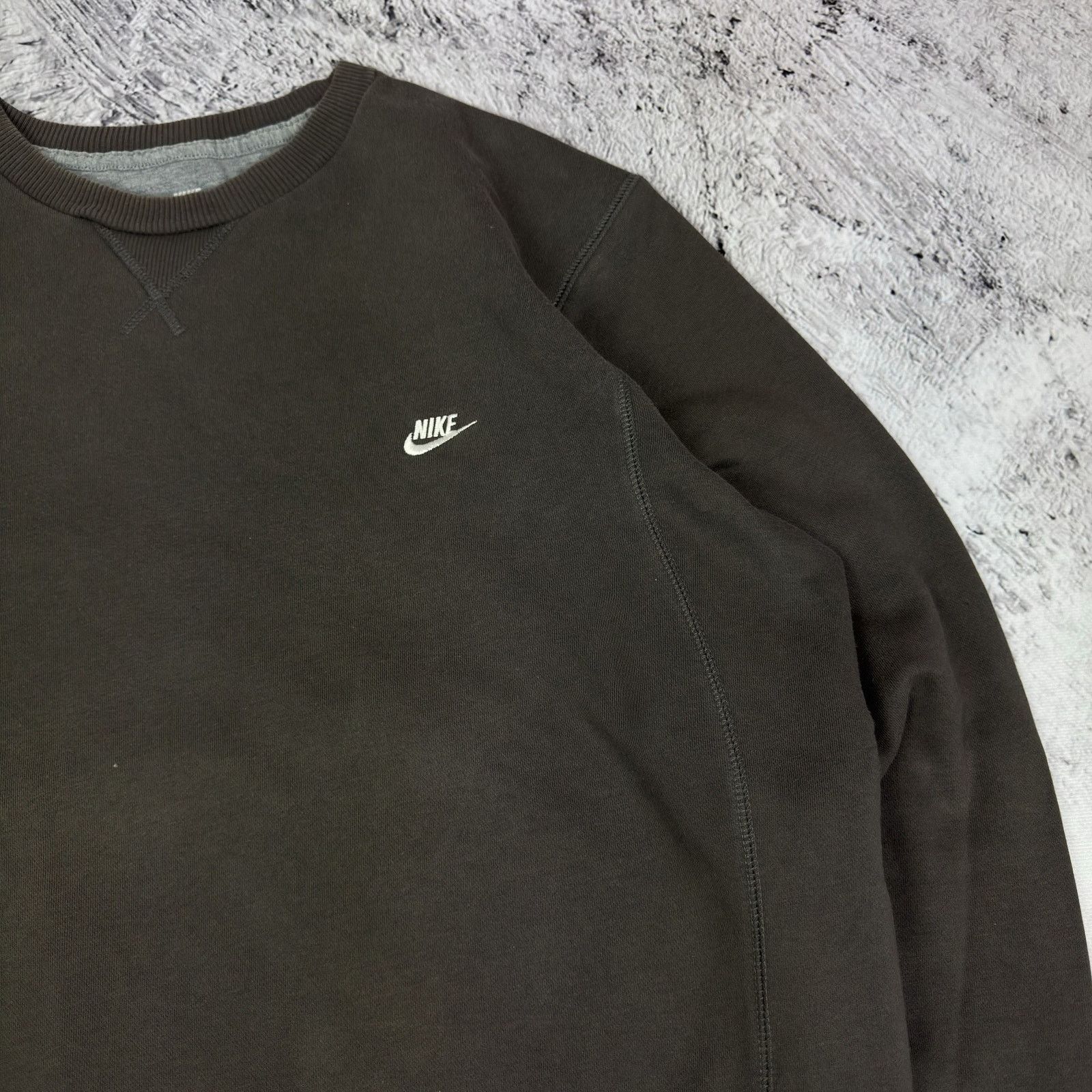 Nike Nike Sportswear Men's Brown Spellout Pullover Sweatshirt L Size US L / EU 52-54 / 3 - 6 Thumbnail