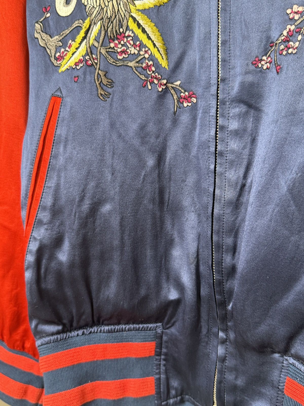 Louis Vuitton SS16 Embroidery Satin Souvenir Jacket Size US M / EU 48-50 / 2 - 8 Thumbnail