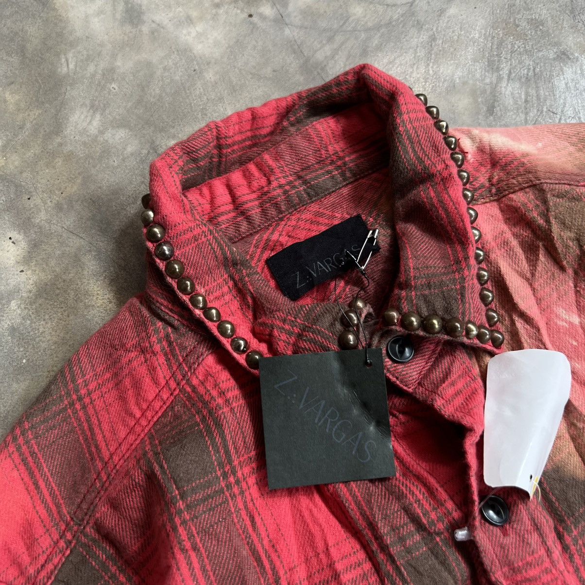 Le Grande Bleu (L.G.B.) 2000s Z.Vargas LGB Style Flannel Shirt Size US S / EU 44-46 / 1 - 4 Thumbnail