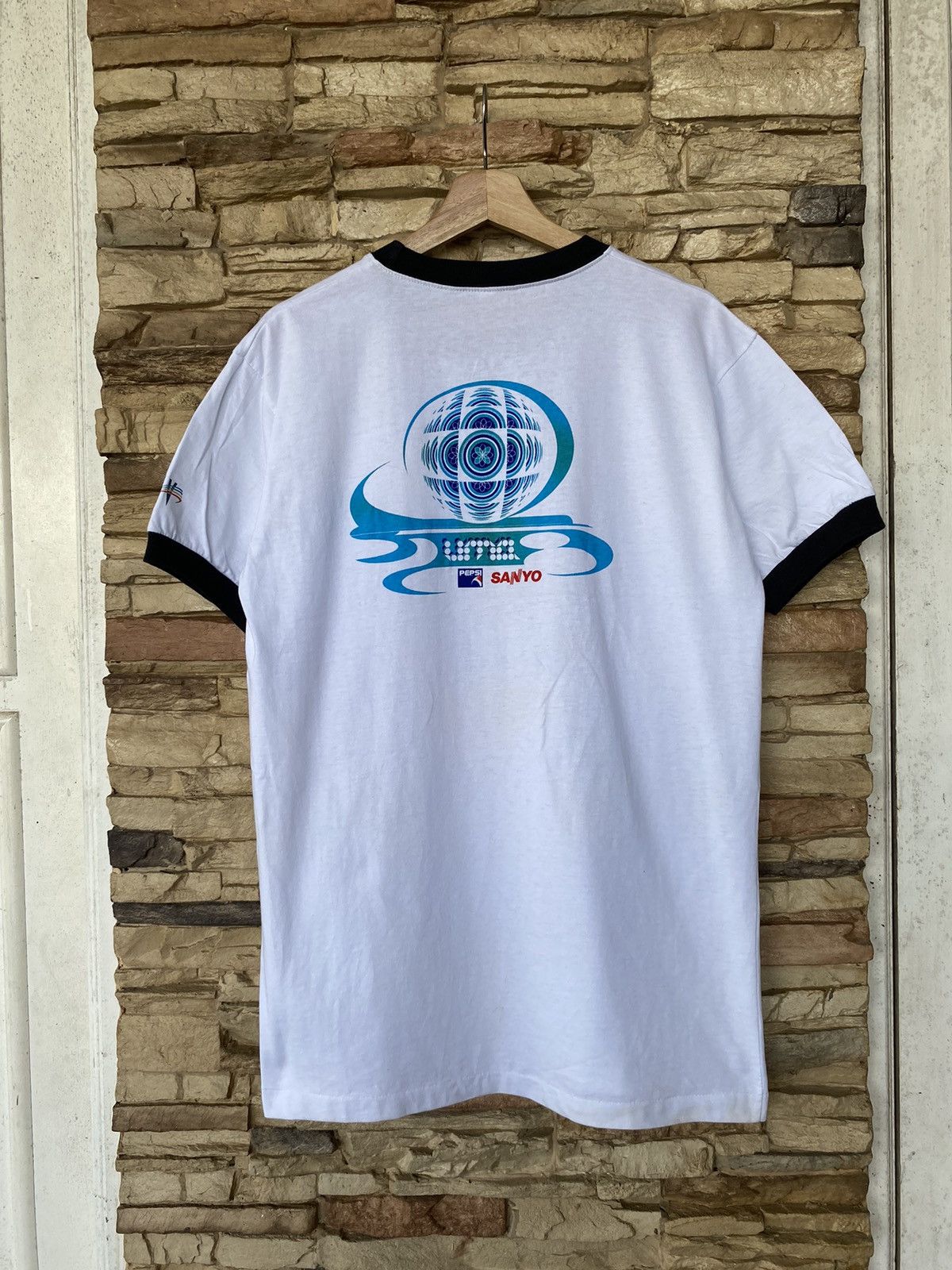 Vintage Vintage 1996 MTV Video Music Television Awards Ringer Tees Size US L / EU 52-54 / 3 - 10 Thumbnail