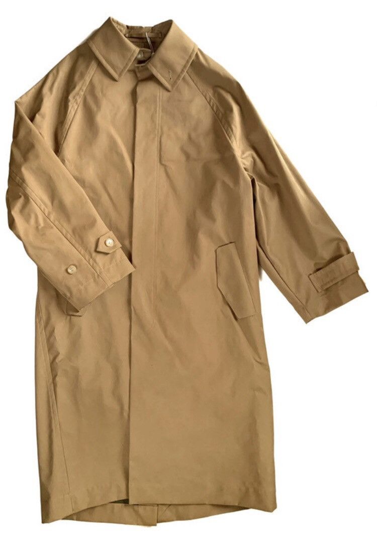 Hed Mayner HED MAYNER FW22 Runway Raglan Cotton Trench Coat in Camel Size US S / EU 44-46 / 1 - 1 Thumbnail