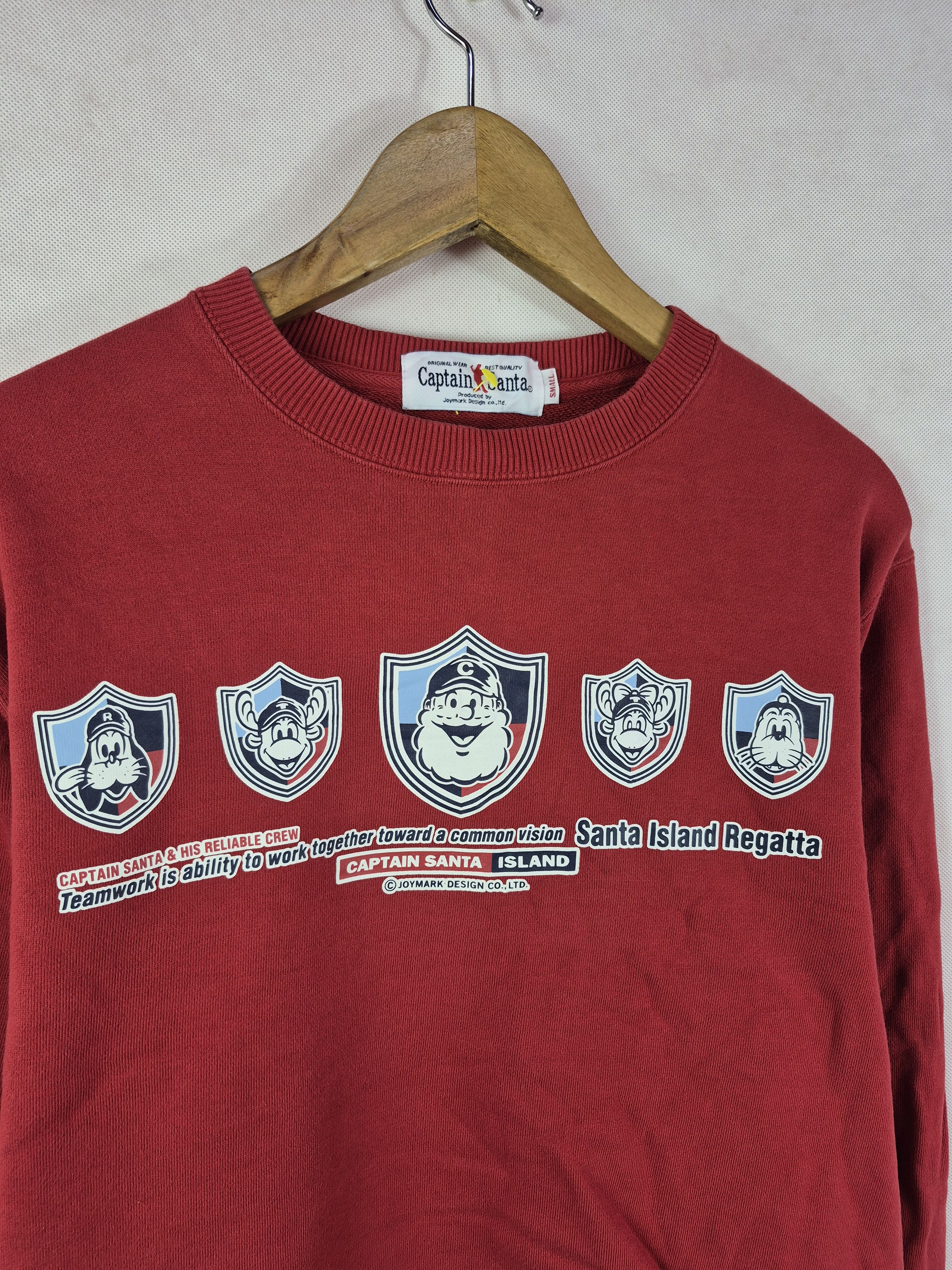 Vintage 🔥 Captain Santa Sweatshirt Size US S / EU 44-46 / 1 - 3 Thumbnail
