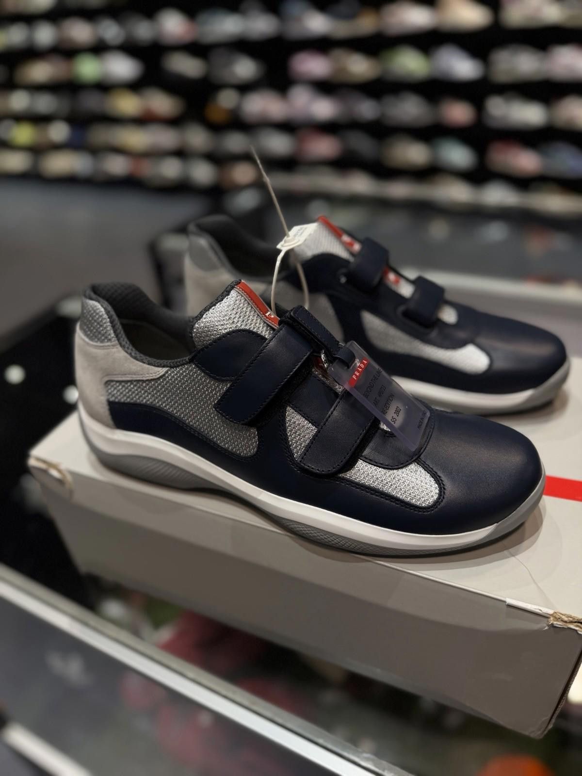 Prada Prada America’s Cup Double Strap Sneakers 9UK/10US NEW Size US 10 / EU 43 - 3 Thumbnail