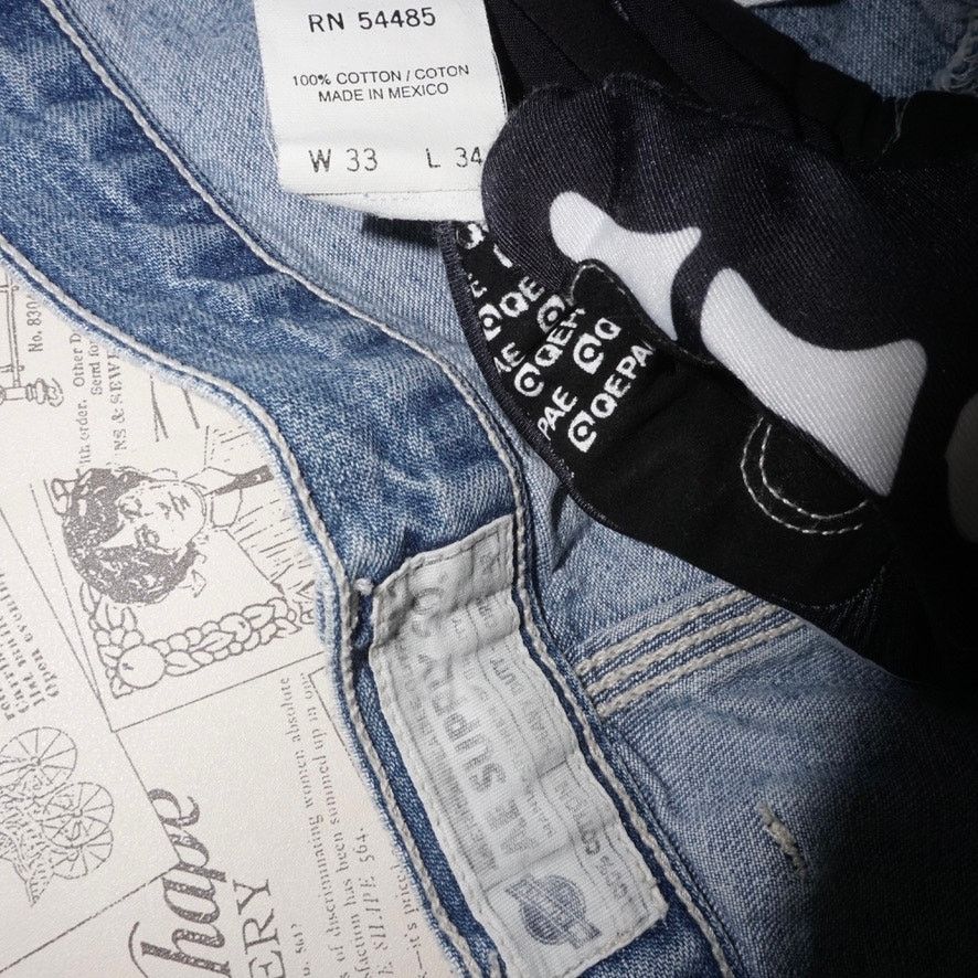 American Eagle Outfitters 33x34 - Vintage Y2K American Eagle 2000s carpenter pants Size US 33 - 3 Thumbnail