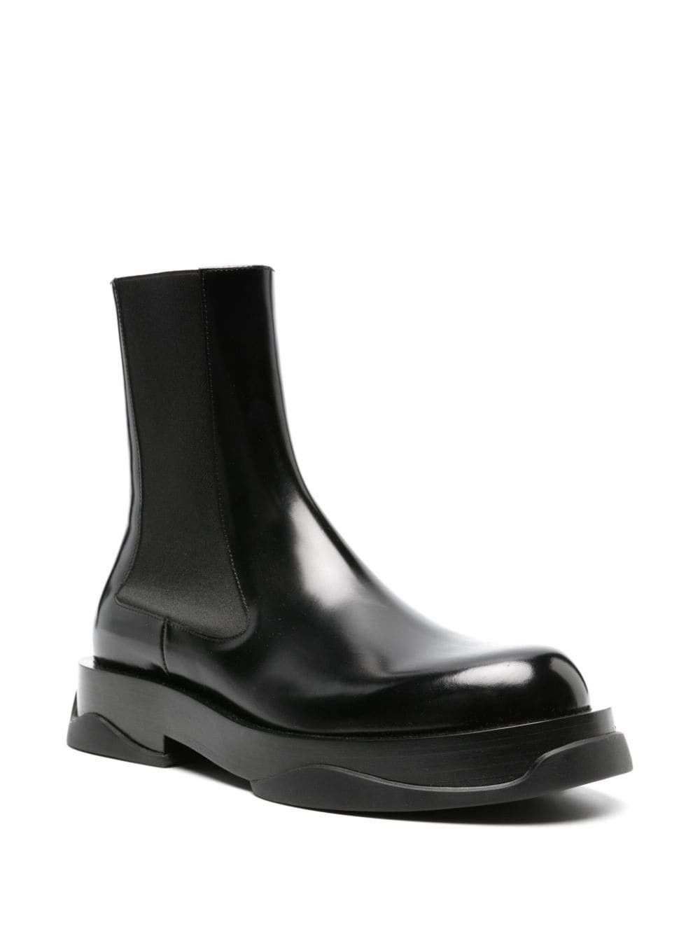 Jil Sander o1mt1gz0625 Boots in Black Size US 7 / IT 37 - 2 Thumbnail