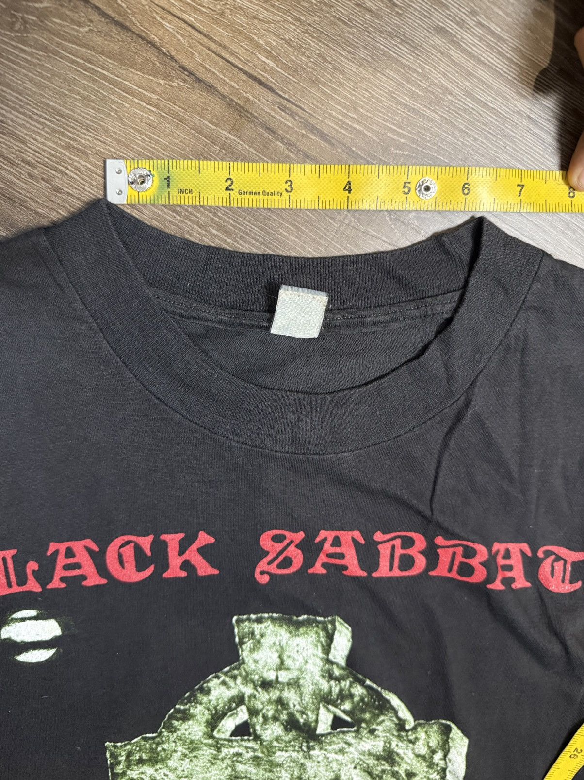 Black Sabbath vintage 1989 BLACK SABBATH headless cross Tee Size US L / EU 52-54 / 3 - 8 Thumbnail