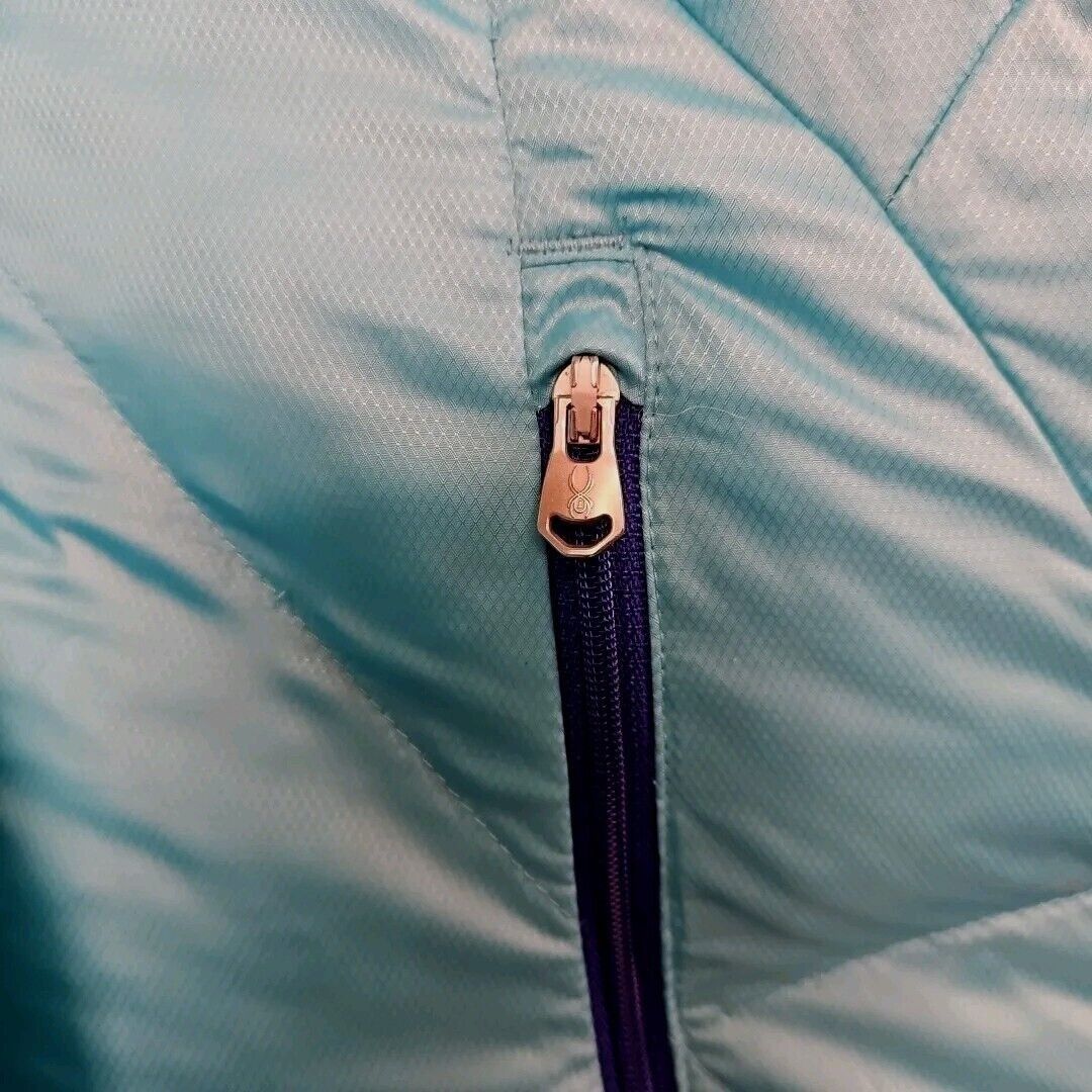 Spyder Spyder ThermaWeb Jacket Womens Large Aqua Puffer Performance Size L / US 10 / IT 46 - 12 Thumbnail