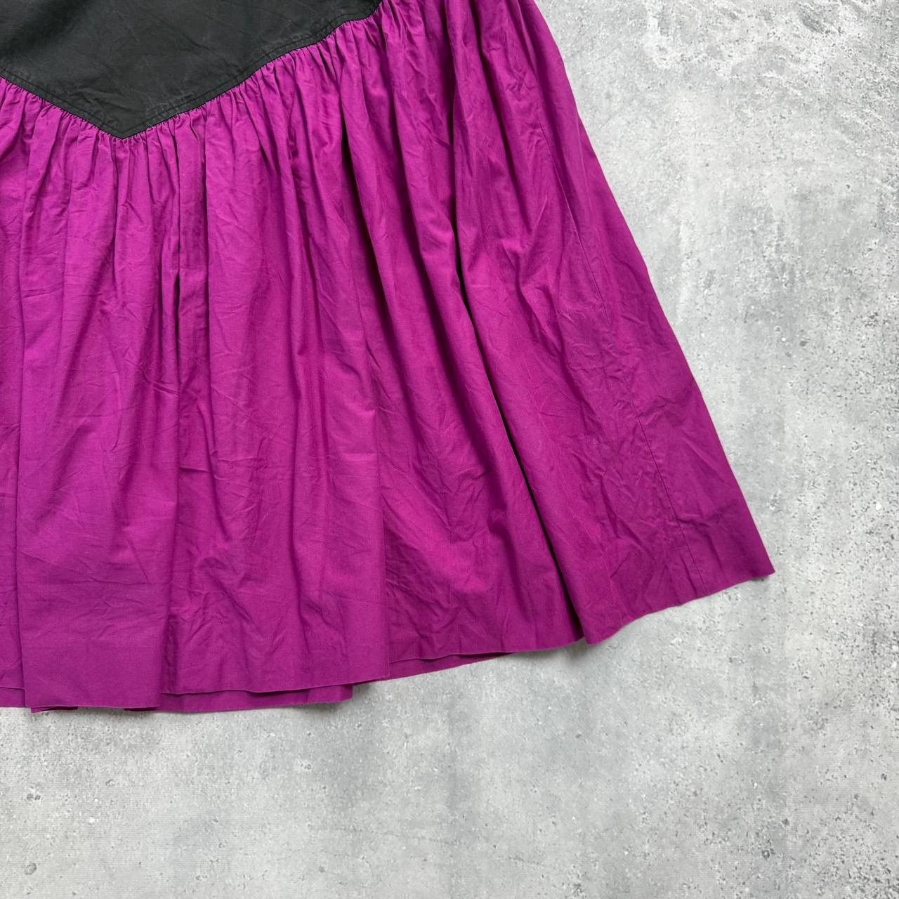 Saint Laurent Paris Vintage 70s Saint Laurent Rive Gauche A-Line Skirt FR 38 Size 27" / US 4 / IT 40 - 13 Thumbnail