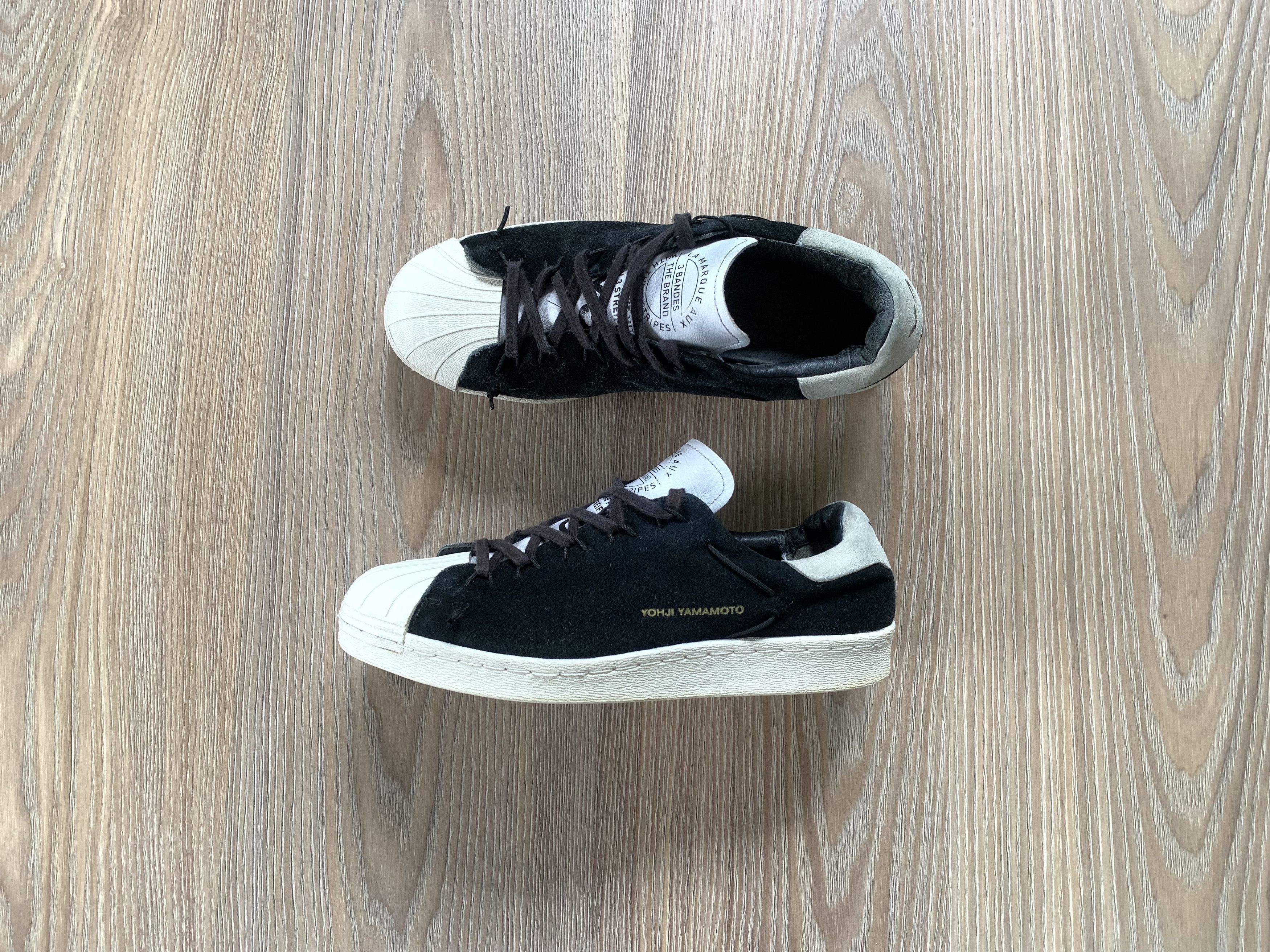 Adidas × Y-3 Adidas Superstar Y-3 Super Knot Core Black White Sneakers Size US 8 / EU 41 - 1 Thumbnail