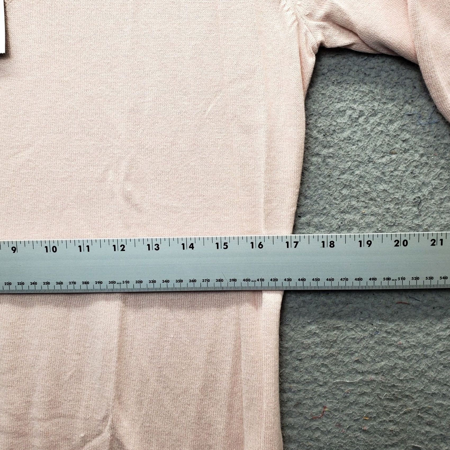 Worthington Worthington Womens Sweater Raglan Sleeve V-Neck Pullover M Pink Slim Knit Shirt Size M / US 6-8 / IT 42-44 - 4 Thumbnail