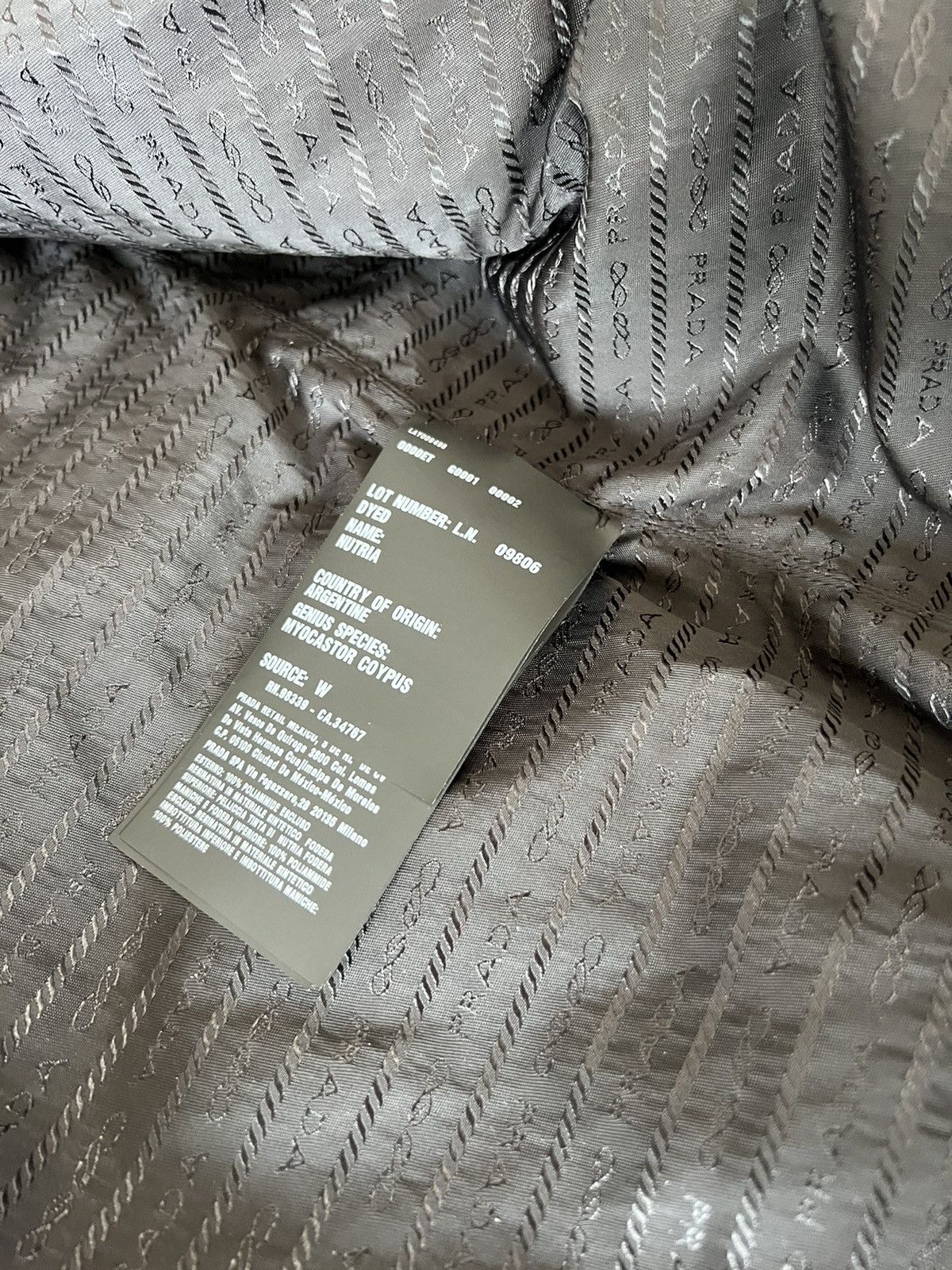 Prada $8k Prada Nutria Padded Coat Size US M / EU 48-50 / 2 - 12 Thumbnail