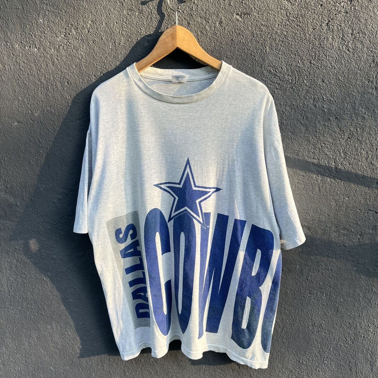 Starter Thrashed Vintage 90s NFLP Cowboy Dallas Tee Size US XL / EU 56 / 4 - 1 Thumbnail