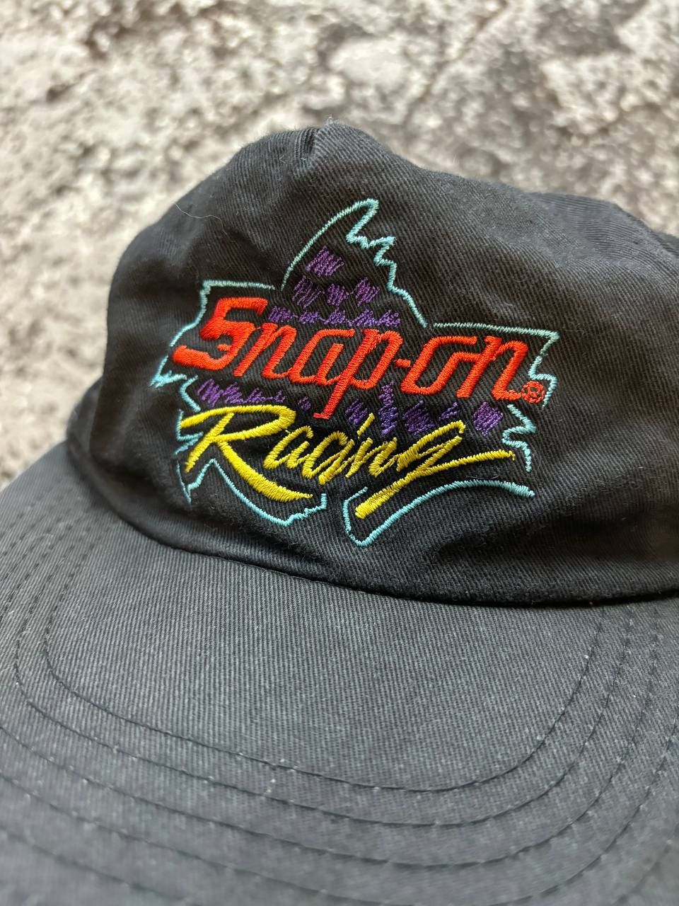 Vintage Vintage Y2K Snap on racing streetwear hat cap Size ONE SIZE - 3 Thumbnail