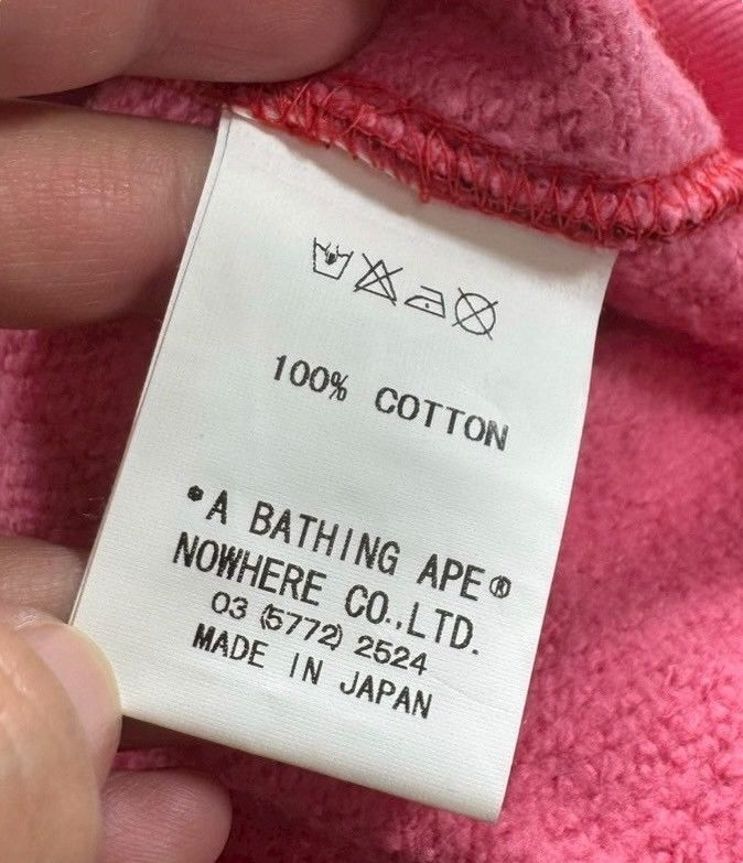 Bape BAPE Crew neck Sweatshirt Red camo Size ONE SIZE - 4 Thumbnail