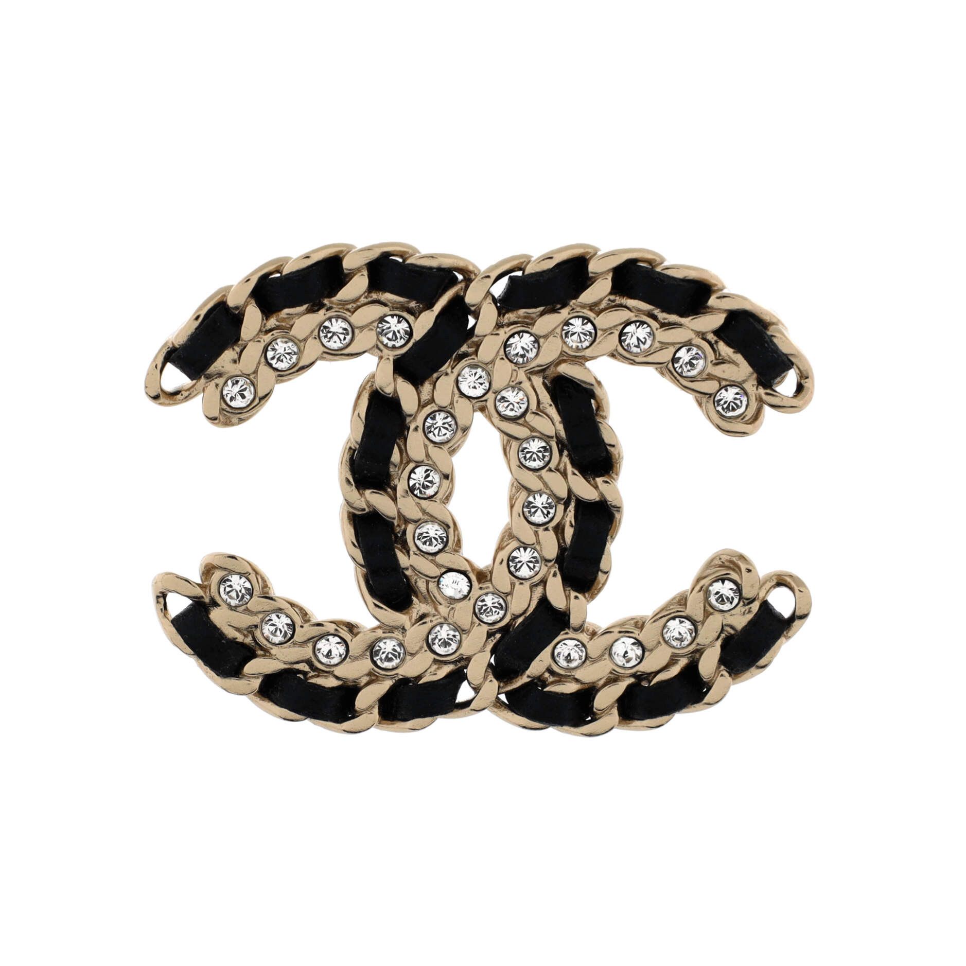 Chanel Vintage Allure Chain CC Brooch Size ONE SIZE - 1 Thumbnail