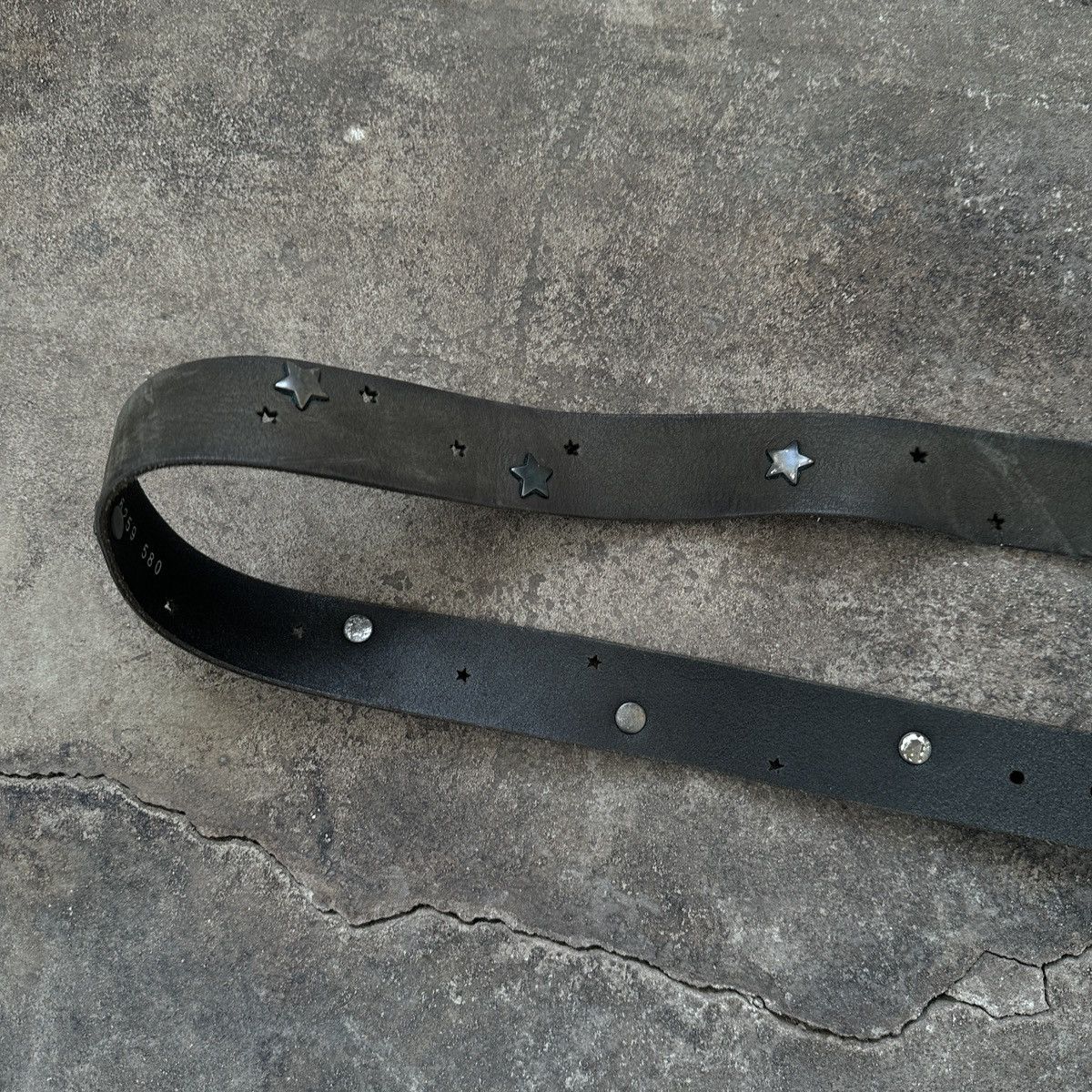 Vintage Vintage Selection Leather Avant-Garde Belt Size ONE SIZE - 4 Thumbnail