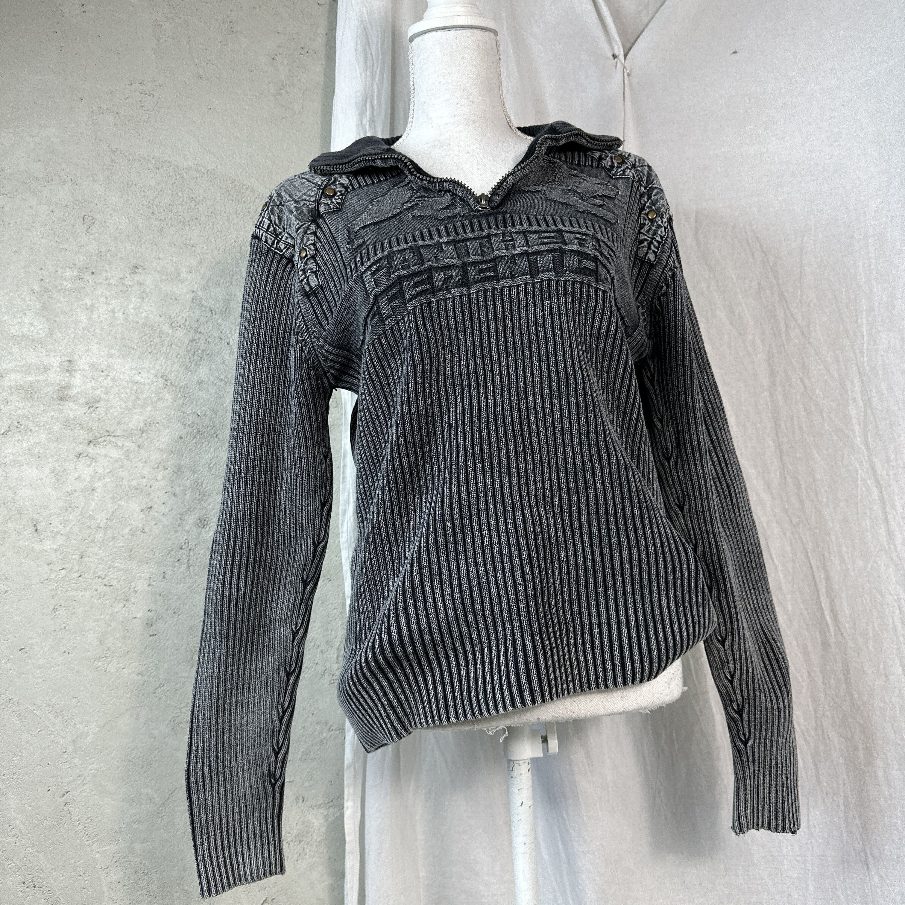 Vintage Faded Vintage Ribbed Sweater Size US M / EU 48-50 / 2 - 4 Thumbnail