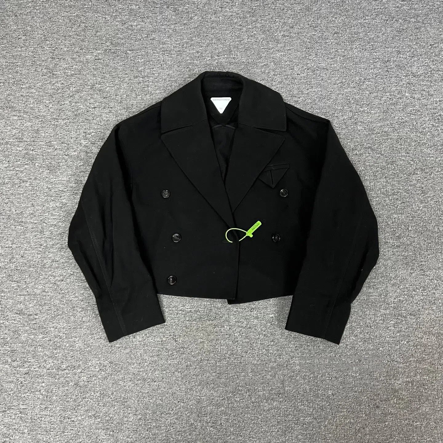 Bottega Veneta Bottega Veneta Inverted triangle silhouette suit jacket| Size L / US 10 / IT 46 - 2 Thumbnail
