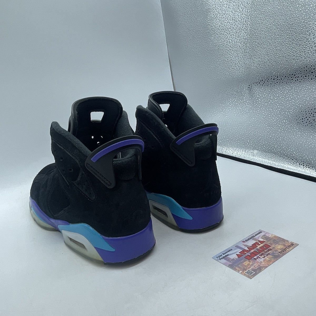 Jordan Brand Air Jordan 6 aqua Size US 8.5 / EU 41-42 - 4 Thumbnail