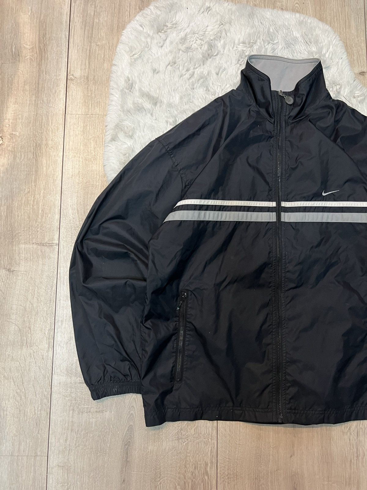 Nike × Vintage 00sVintage Nike Ceter Swoosh Logo Outdoor Rare Size US S / EU 44-46 / 1 - 2 Thumbnail