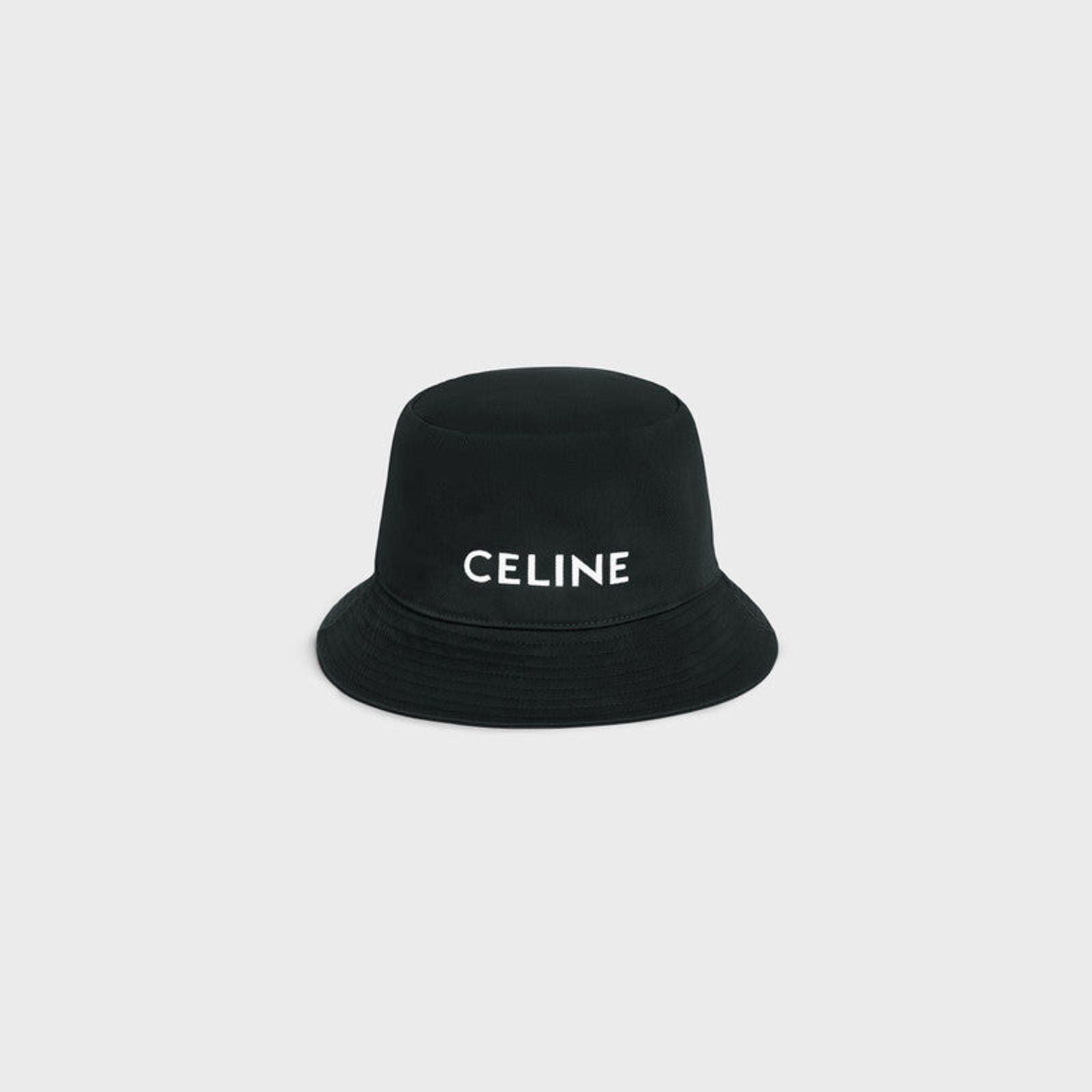 Celine Celine Bucket Cotton Hat Size ONE SIZE - 1 Thumbnail