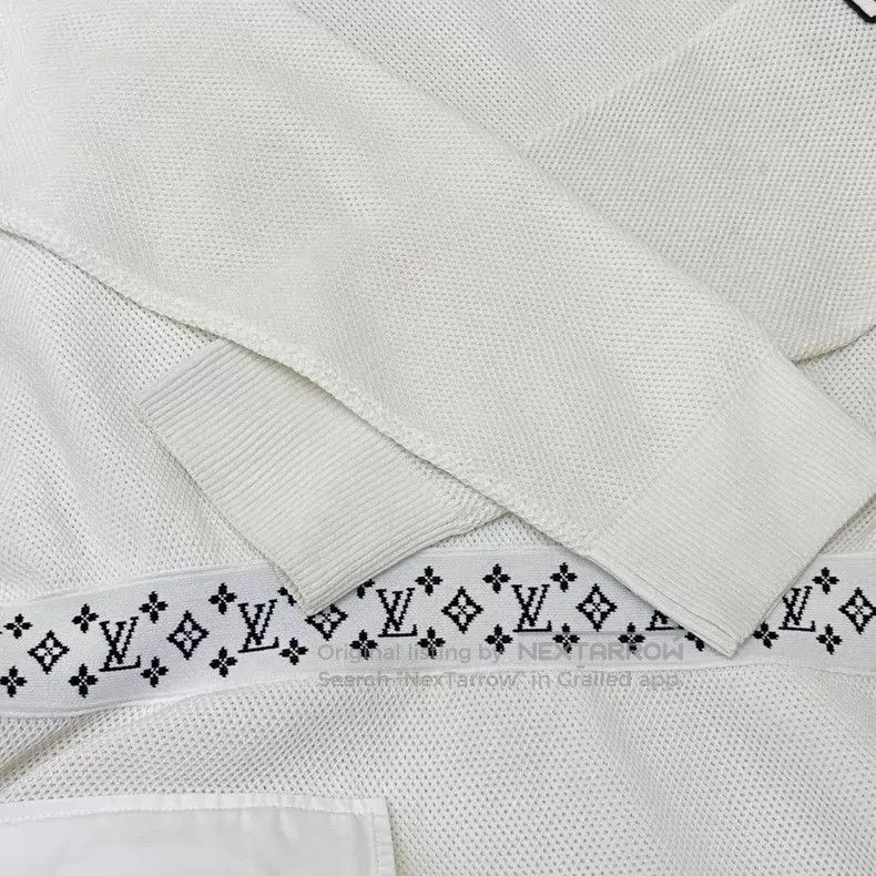 Louis Vuitton Louis Vuitton Solitaire Print White Long Sleeve Dress Size S / US 4 / IT 40 - 6 Thumbnail