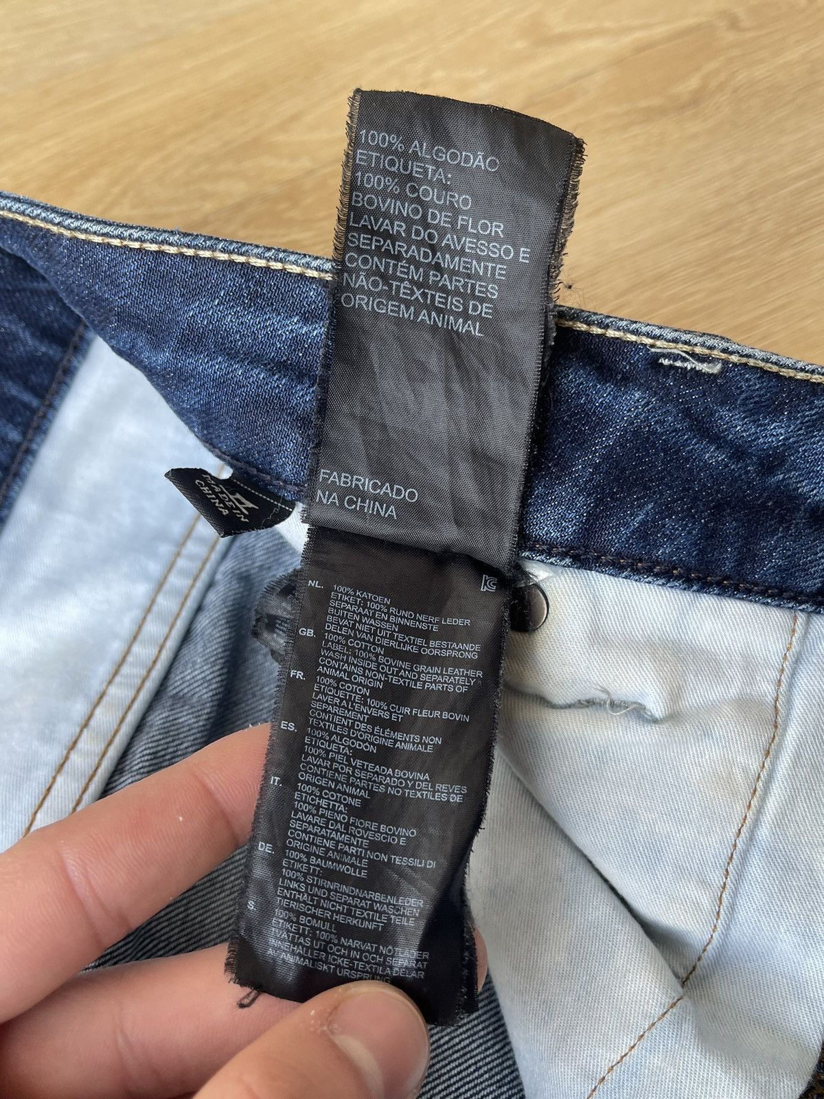 G-Star G-Star Raw Distressed Denim Jeans y2k Grunge Size US 34 / EU 50 - 18 Thumbnail