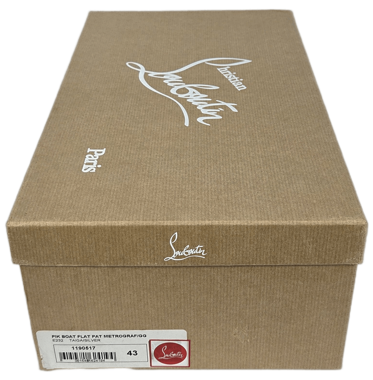 Christian Louboutin Pik Boat Spike Flat Pat Metrograf Slip-on Sneakers Size US 10 / EU 43 - 7 Thumbnail
