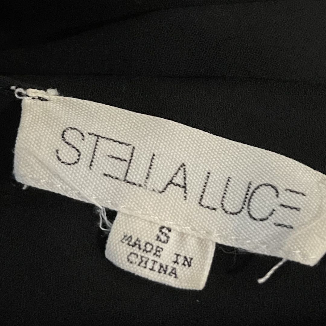 Other Stella Luce Sleeveless Black Top Blouse Small Classy chic Size S / US 4 / IT 40 - 3 Thumbnail