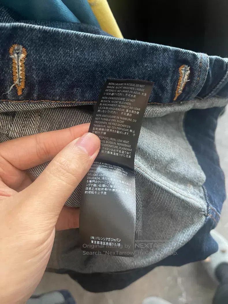Balenciaga Balenciaga Two-Way Denim Jacket Size XS / US 0-2 / IT 36-38 - 5 Thumbnail