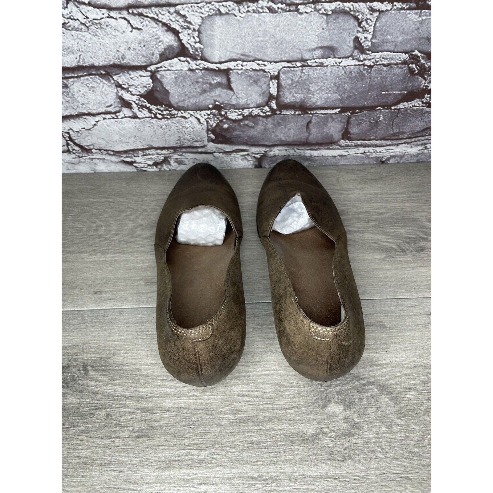 Other Dansko Brown Leather Comfort Casual Slip On Wedge Shoes Wome Size US 9 / IT 39 - 10 Thumbnail
