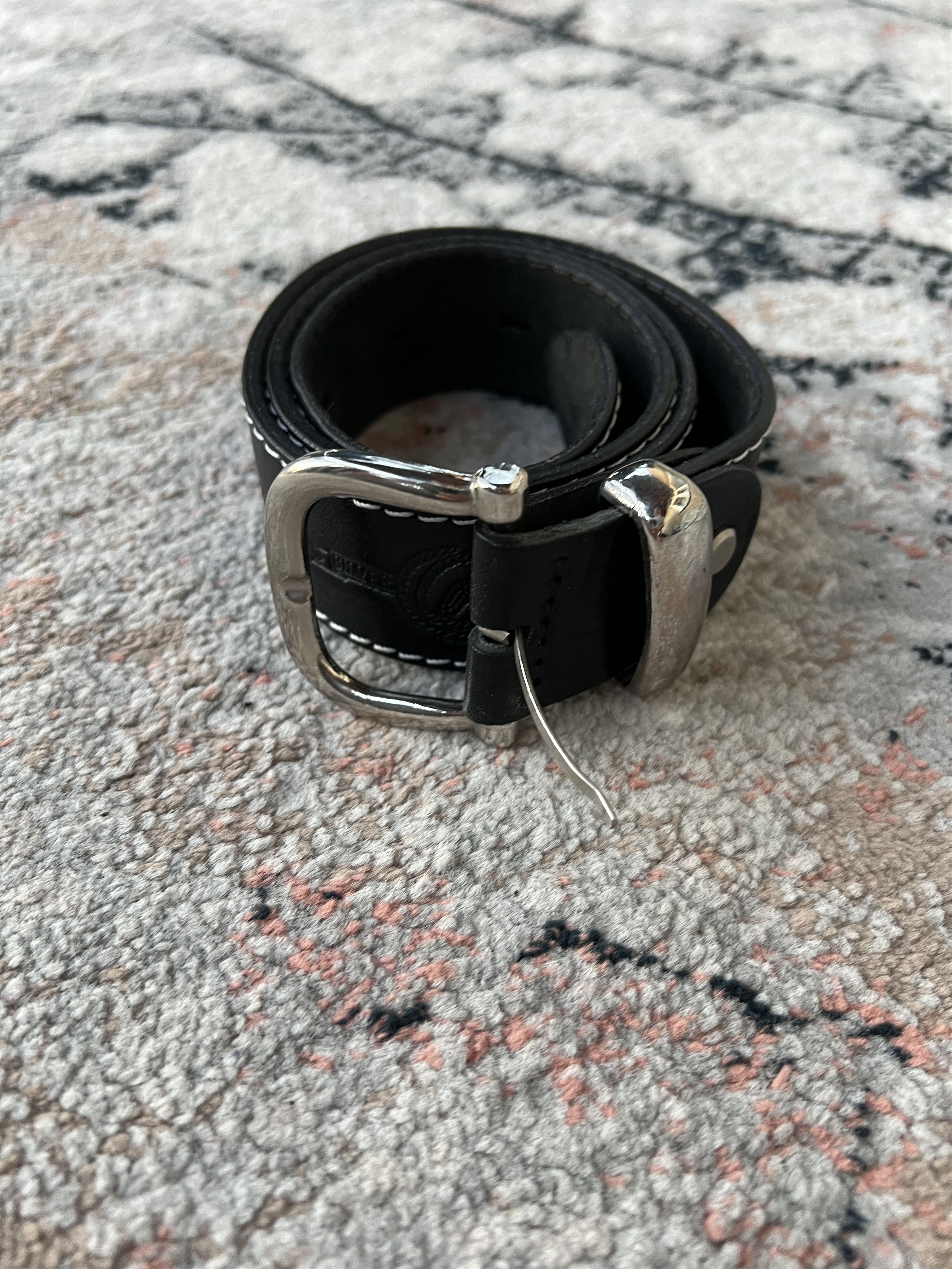 Wrangler Wrangler Leather belt Size ONE SIZE - 1 Thumbnail