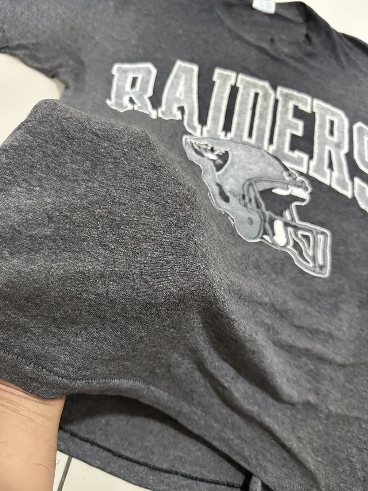 NFL Trash Vintage 90’s Los Angeles Raiders Shirt Vtg Logo 7 USA Size US L / EU 52-54 / 3 - 5 Thumbnail