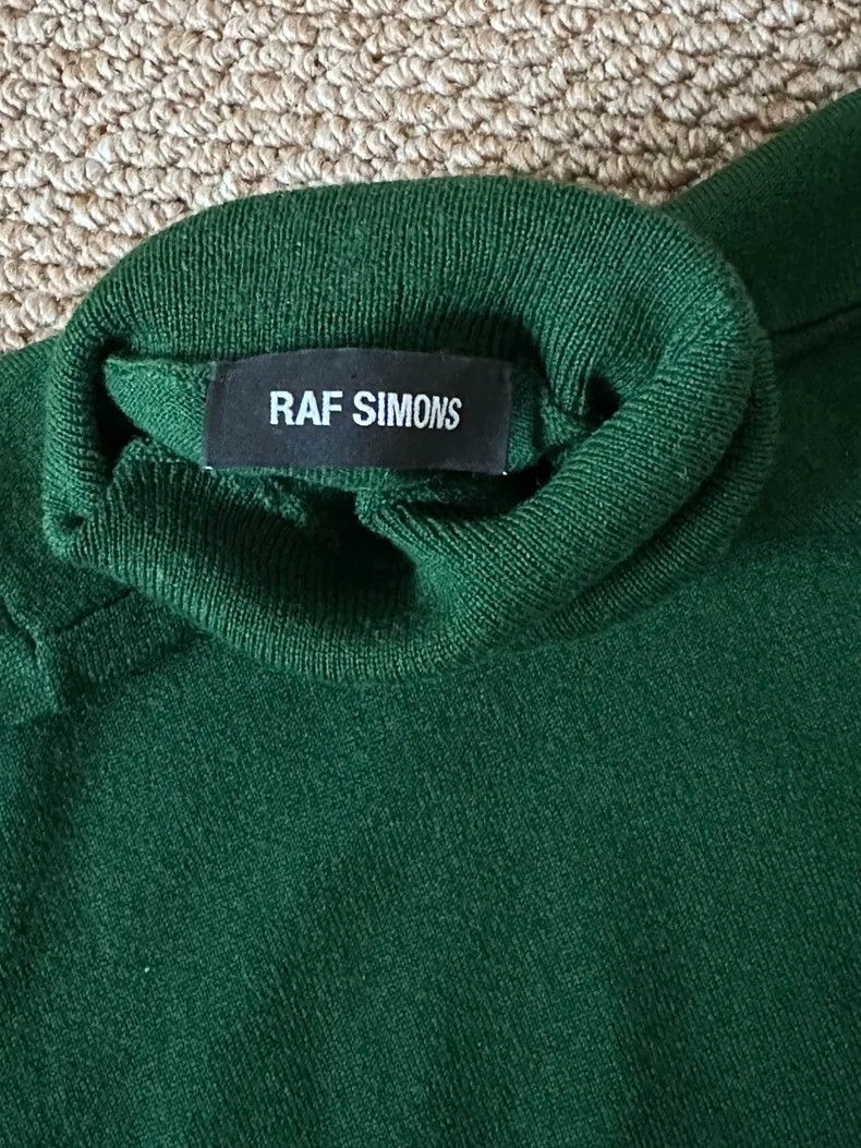 Other Raf Simons Medium green high-necked wool bottom long sleev Size US M / EU 48-50 / 2 - 5 Thumbnail