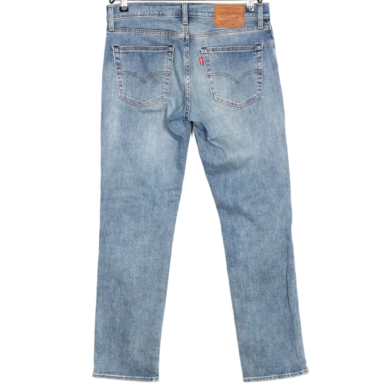 Levi's LEVI’S 511 Slim Fit Jeans Men W32 L30 PREMIUM Big E Stretch DZ8239 Denim Blue 5-Pocket Mens Size US 32 / EU 48 - 2 Thumbnail
