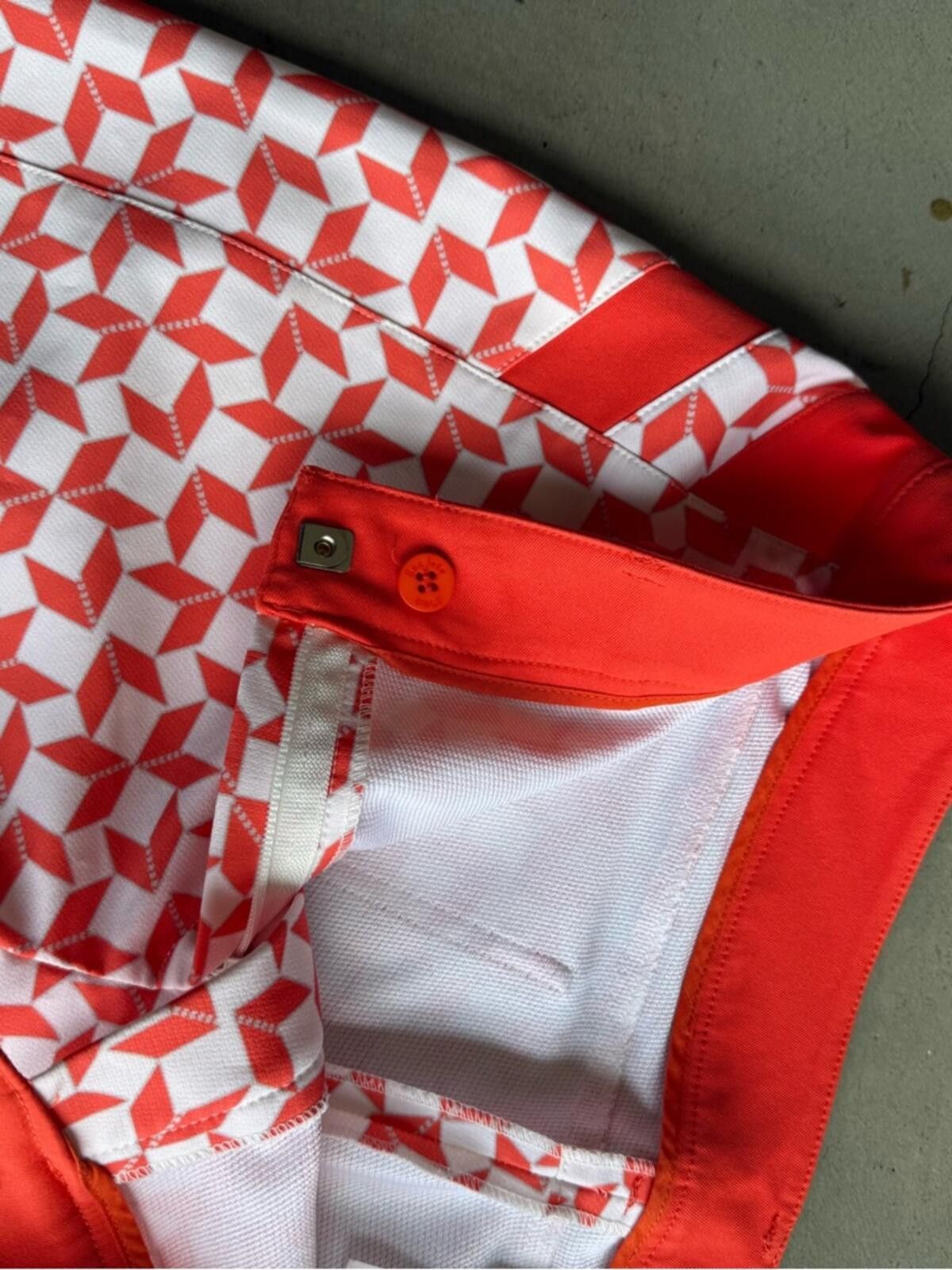 Other Benjefe / Geometric Print Golf Pants / orange / Korean golf Size 28" / US 6 / IT 42 - 4 Thumbnail