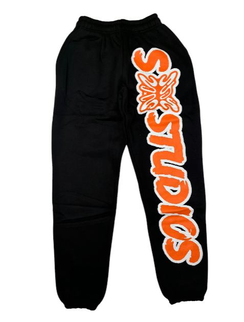 Other SB Studios Black & Orange Logo Sweats Size US 34 / EU 50 - 1 Preview
