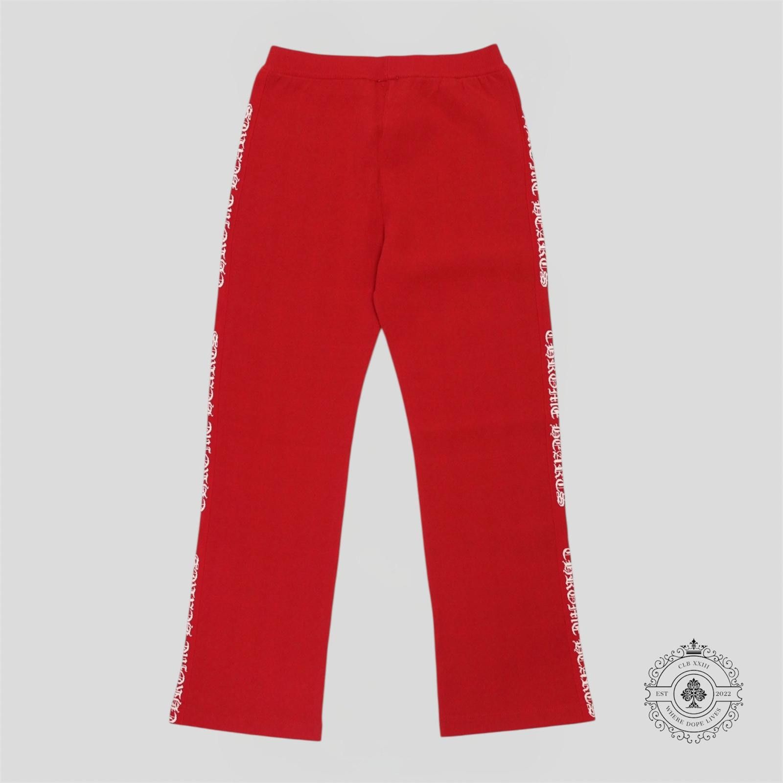 Chrome Hearts Chrome Hearts Plus Jacquard Pants in Red Size ONE SIZE - 2 Thumbnail