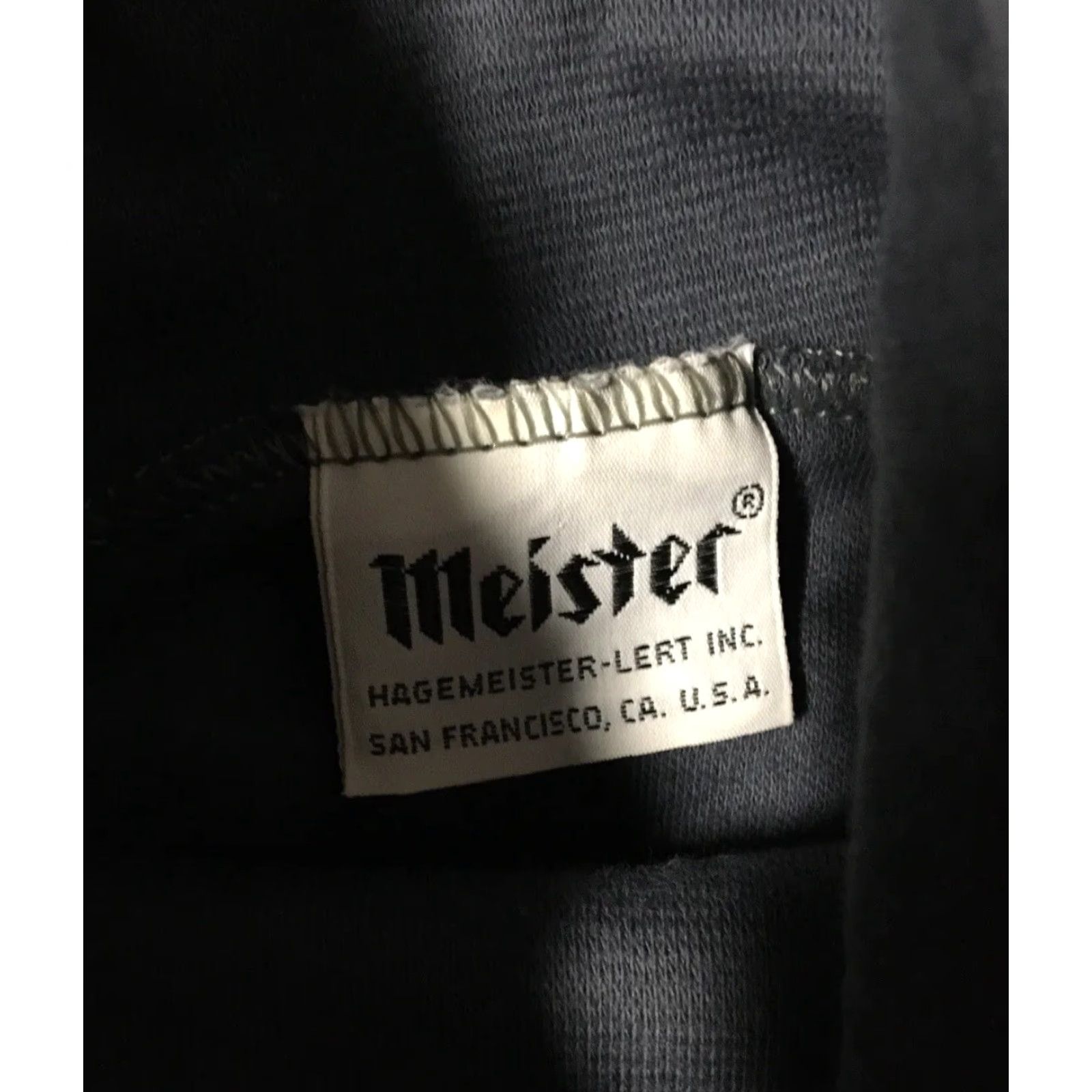 Vintage VINTAGE Meister Turtleneck Shirt S USA Ski Track Surf Sk8 Grunge Blue Size US S / EU 44-46 / 1 - 3 Thumbnail