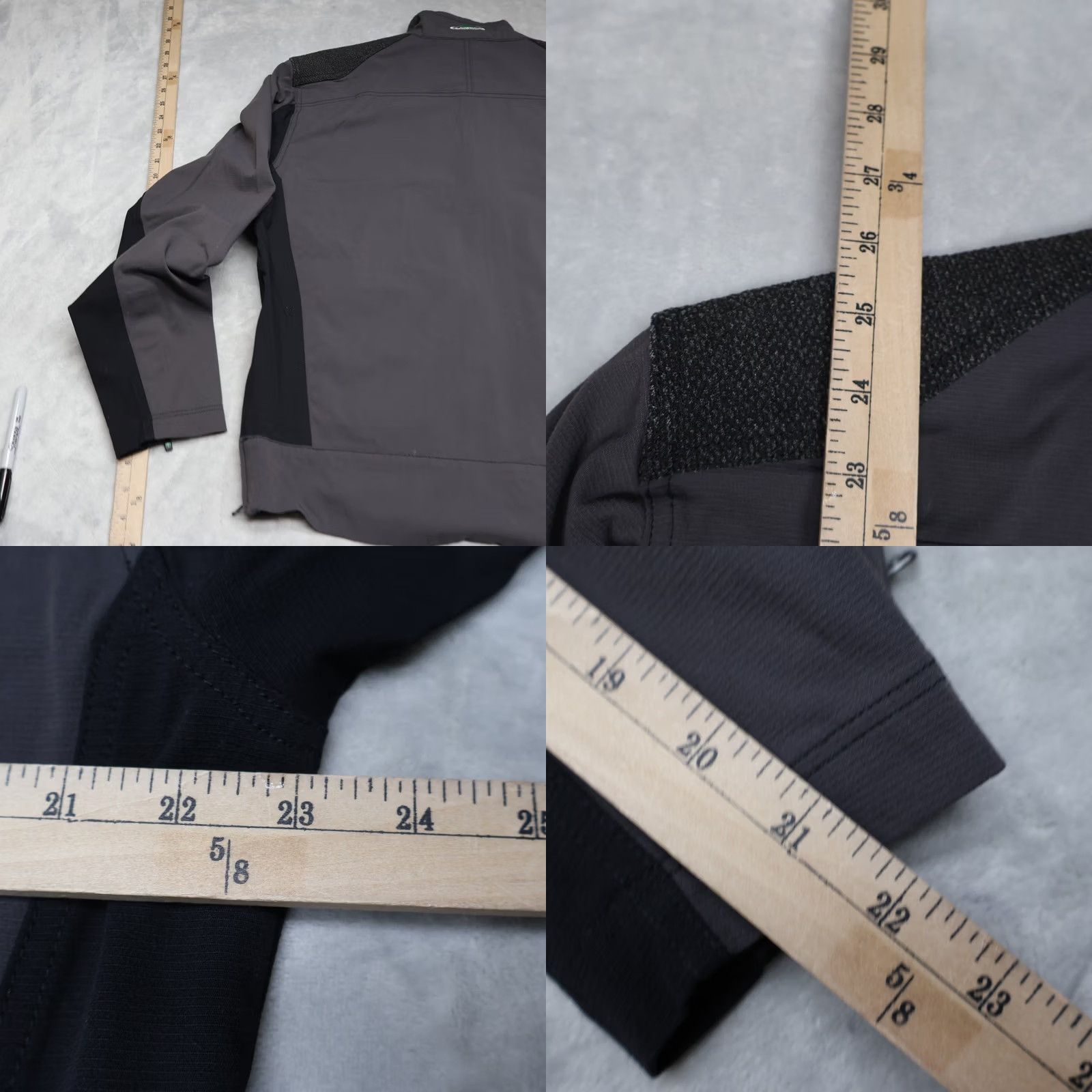 Vintage Arborwear Jacket Mens Medium Gray Stretch Full Zip Outdoor Windbreaker Workwear Casual Shirt? Size US M / EU 48-50 / 2 - 8 Thumbnail