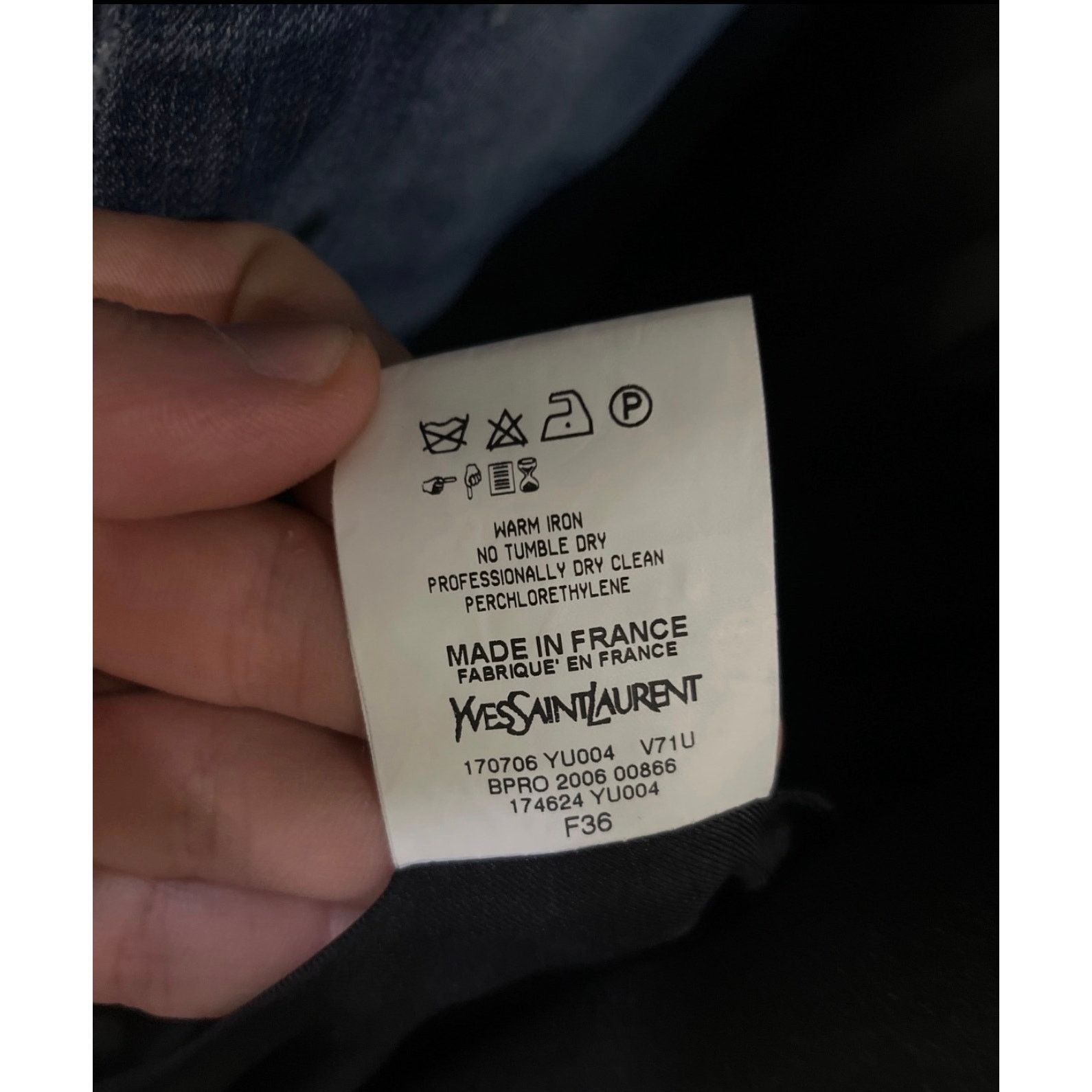 Saint Laurent Paris Saint Laurent Black Wool Suit with Long Jacket - EU36/S Size XS / US 0-2 / IT 36-38 - 6 Thumbnail