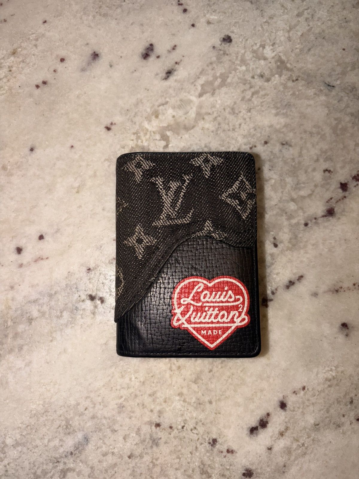 Louis Vuitton × Nigo Louis Vuitton x Nigo Black Denim wallet Size ONE SIZE - 1 Thumbnail